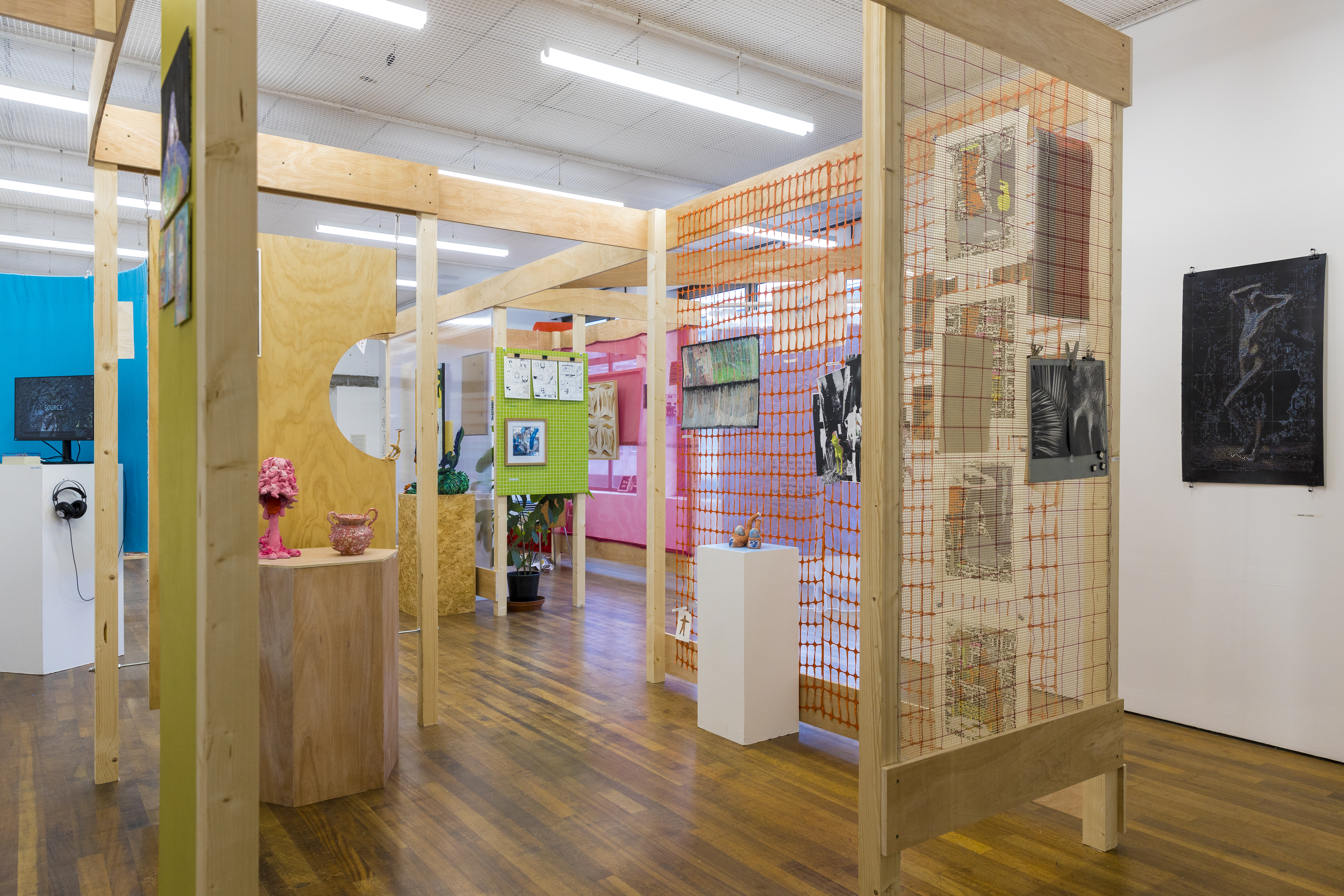 The Newbridge 'OPEN' OPEN. Open call group show. Photo: Matt Denham for The NewBridge Project. 2024