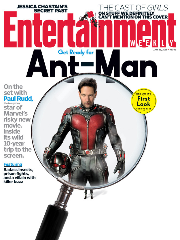Ant-Man Cover — Entertainment Weekly