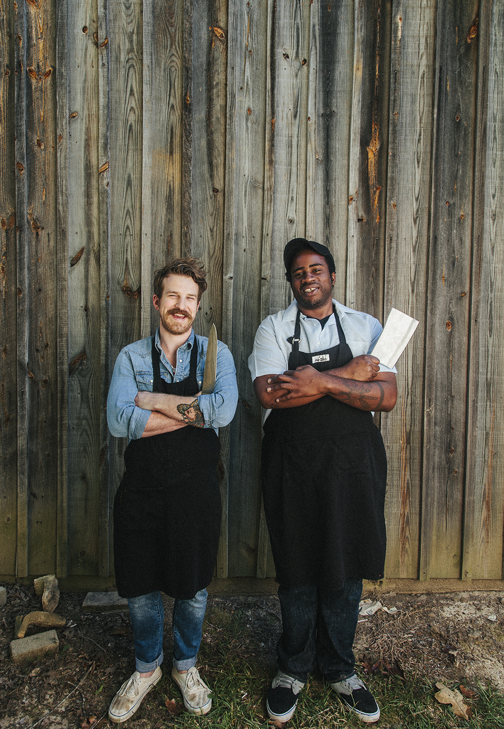 Chefs Wil Drake and Roscoe Hall/ Birmingham, AL/ Birmingham Magazine