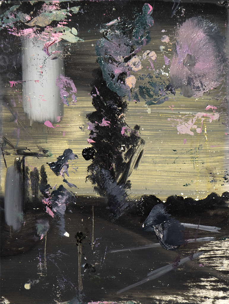 untitled. 32 x 24 cm. oil on paper. 2018 - 6/16