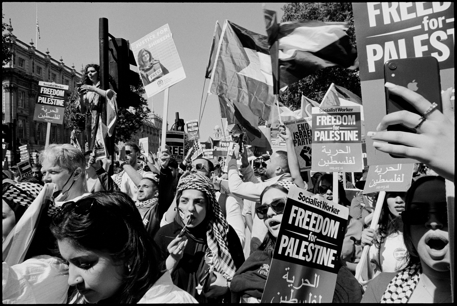 Free Palestine Rally. May 2022