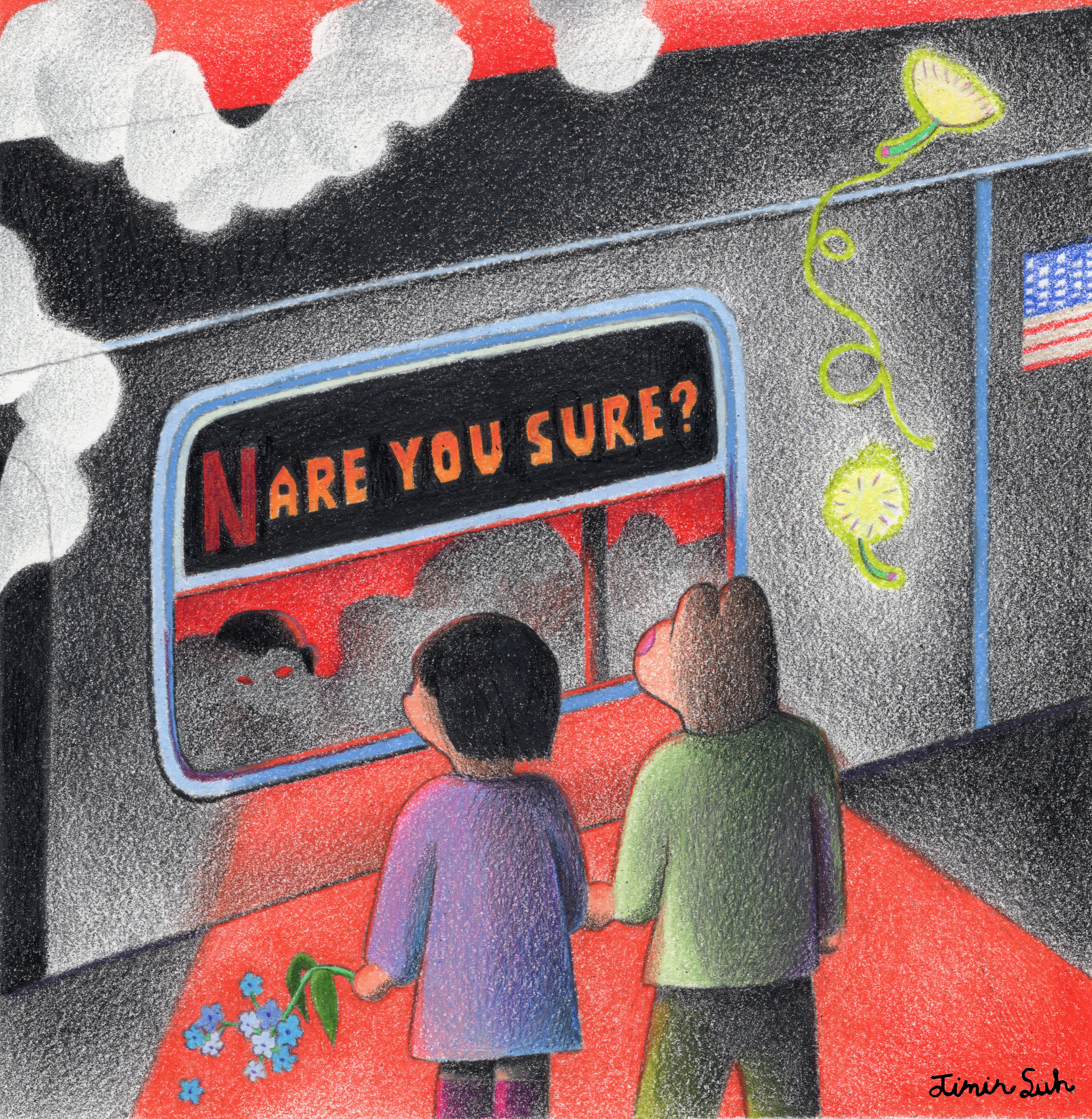 Not the same subway anymore.