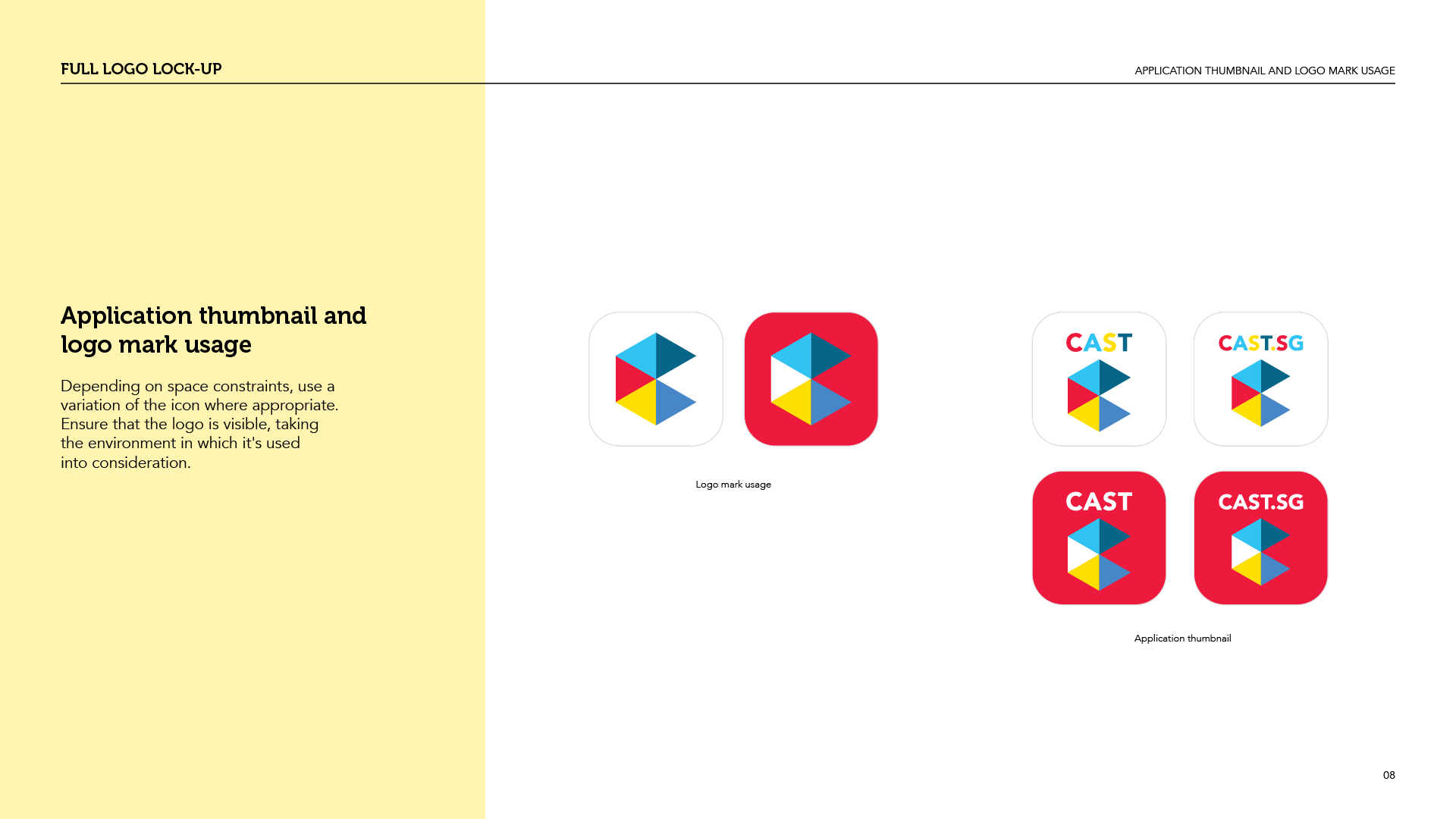 Work / CAST.SG rebranding — Sebastian Jun Ng