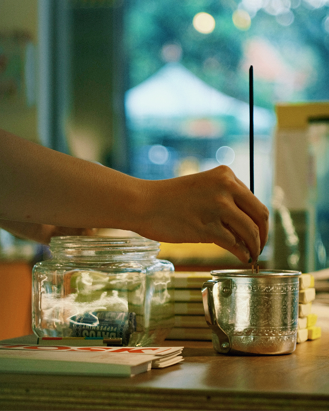《延伸閱讀印刷品・輯三:往南,遠眺我們的觀點》周邊——線香