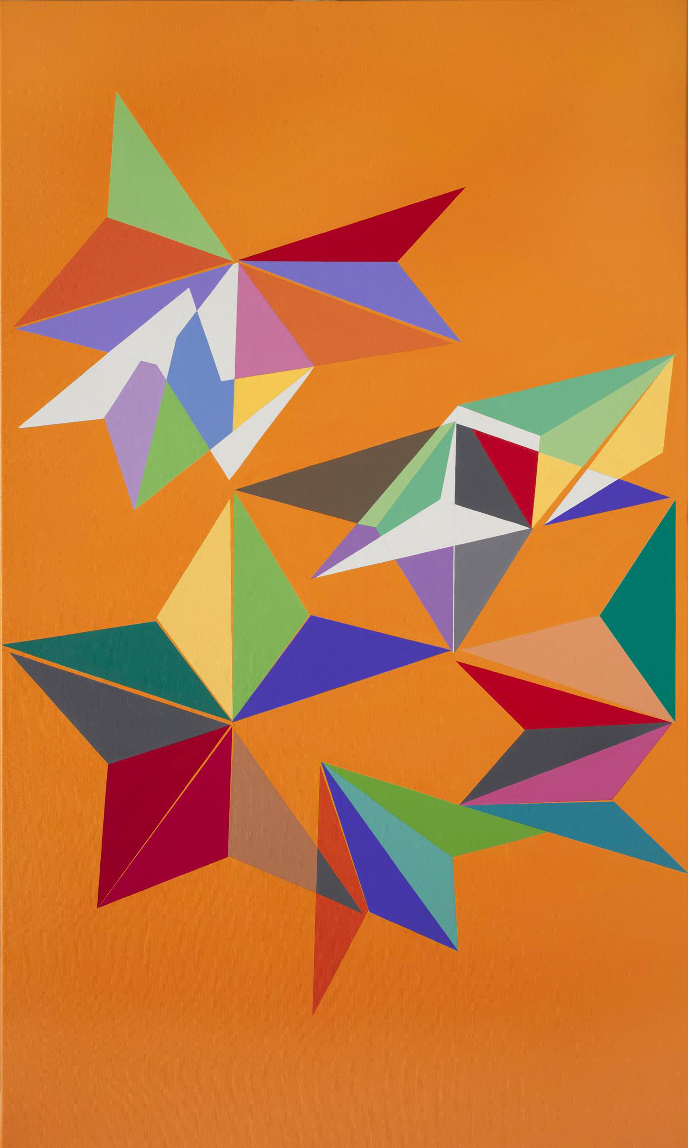 Untitled, 2012. Acrylic on canvas, 170,5 x 100 cm.