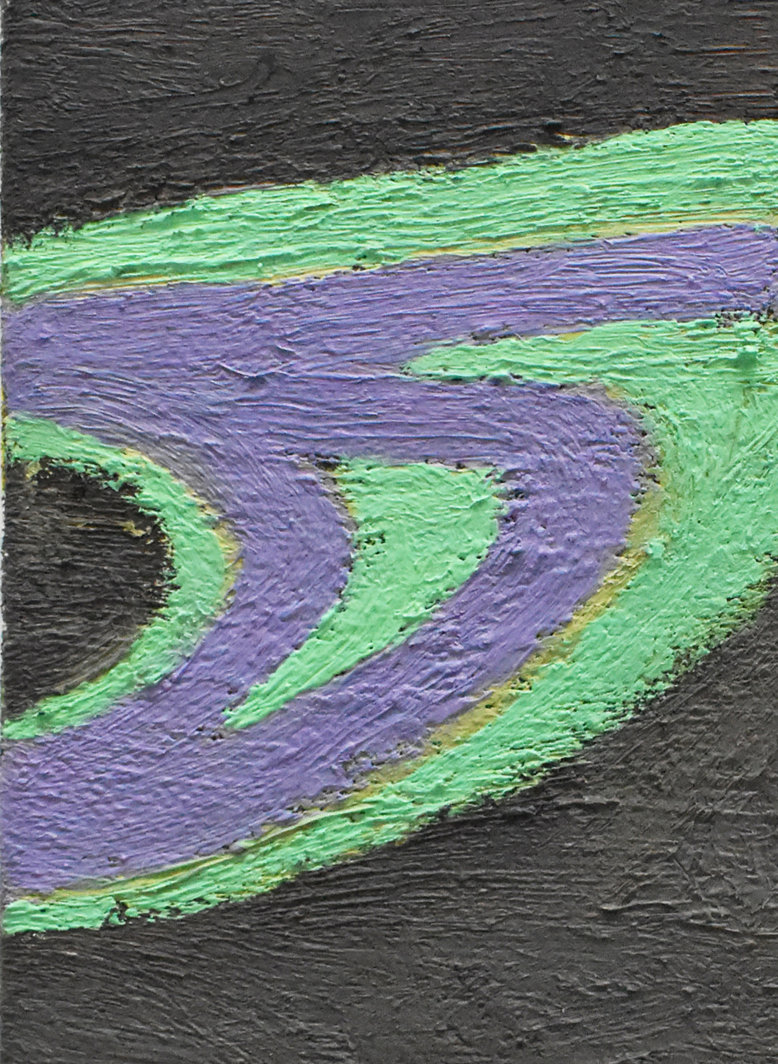 (Detail) Invierno, oil on linen. 180 x 140 cm, 2024/25