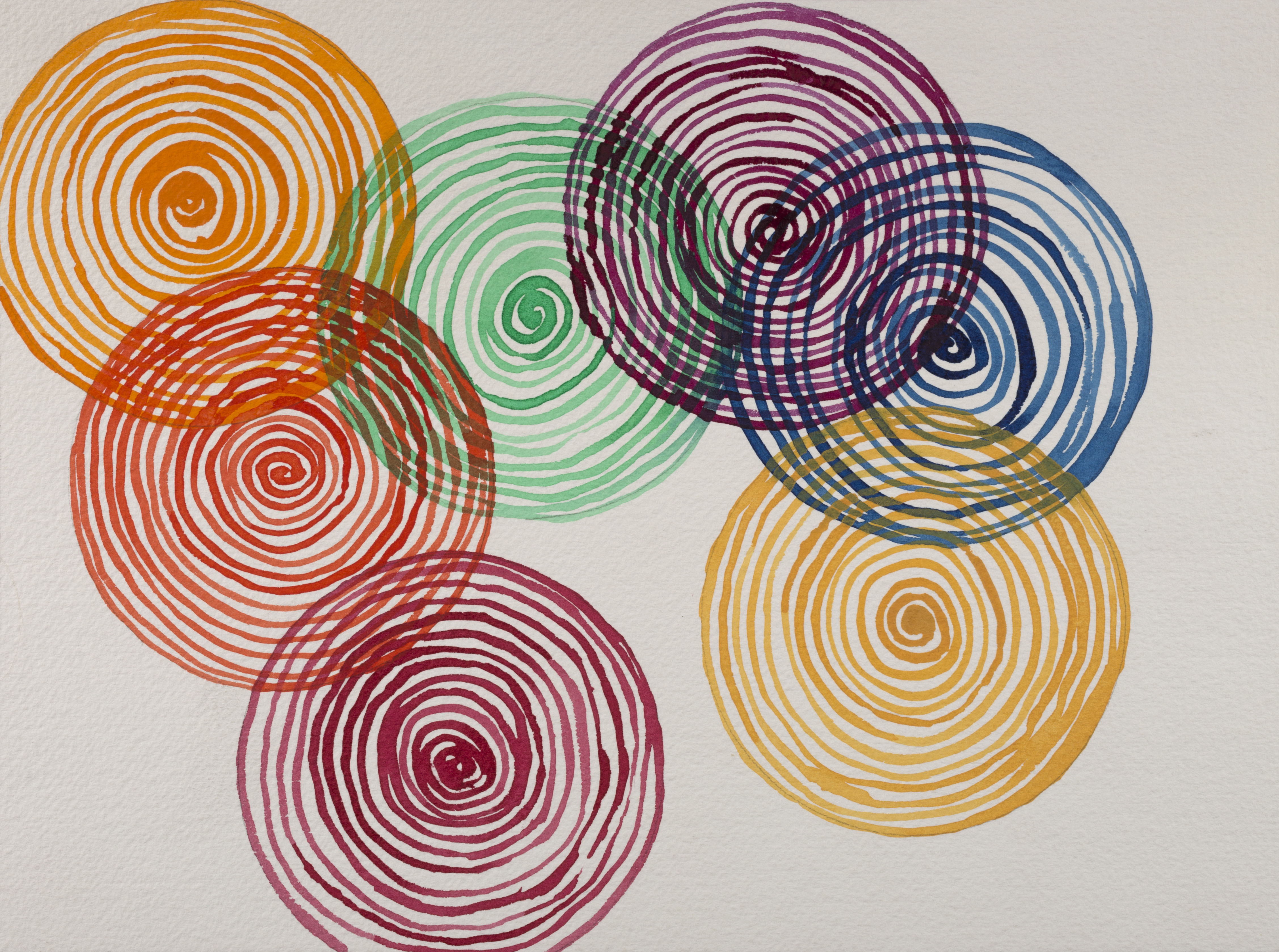 Sin t&iacute;tulo, 2008. Acuarela sobre papel, 23 x 31 cm.