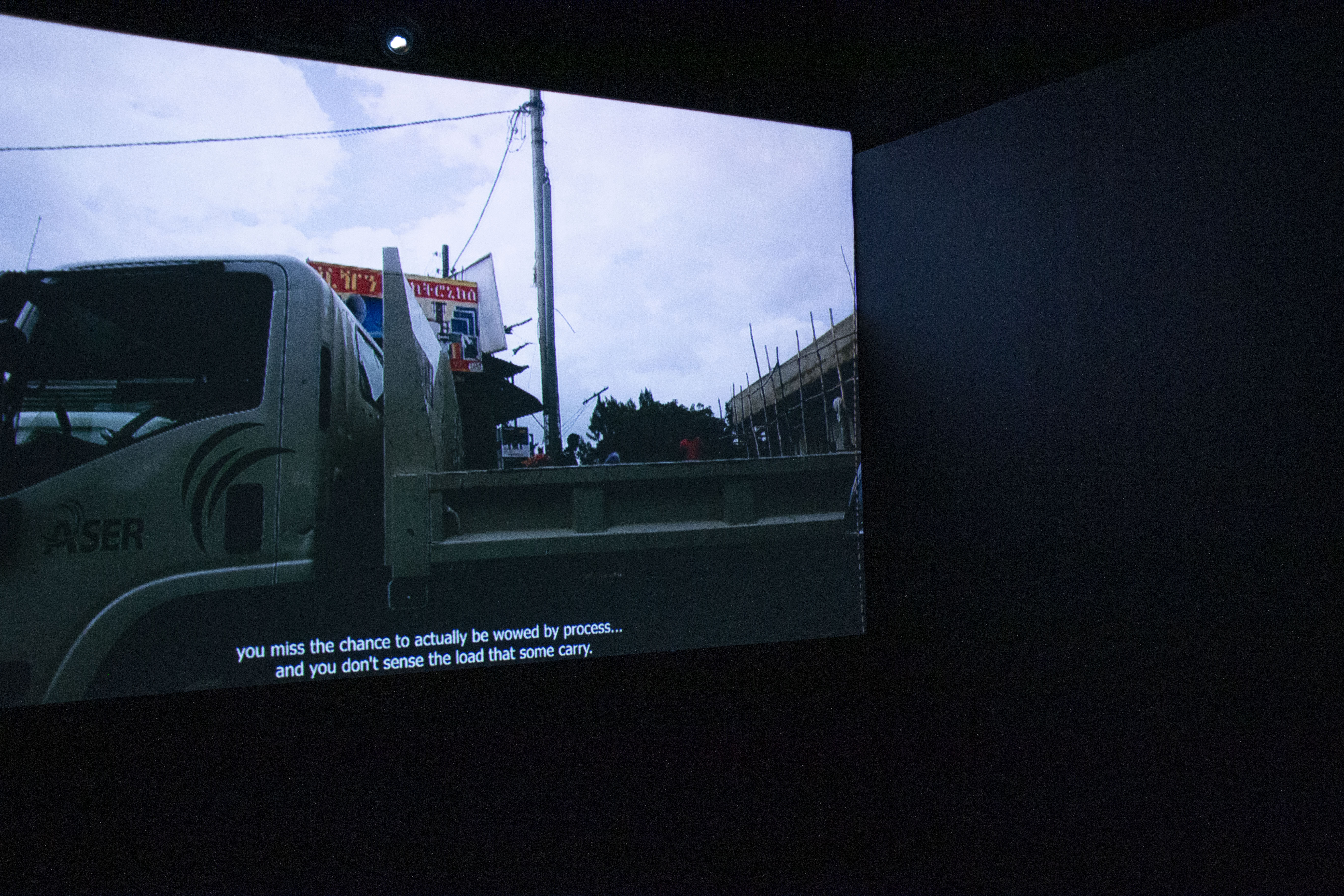 Video stills from change means revolution in Amharic (person, place and thing), 2019  two channel video with stereo sound, 05:36 mins.