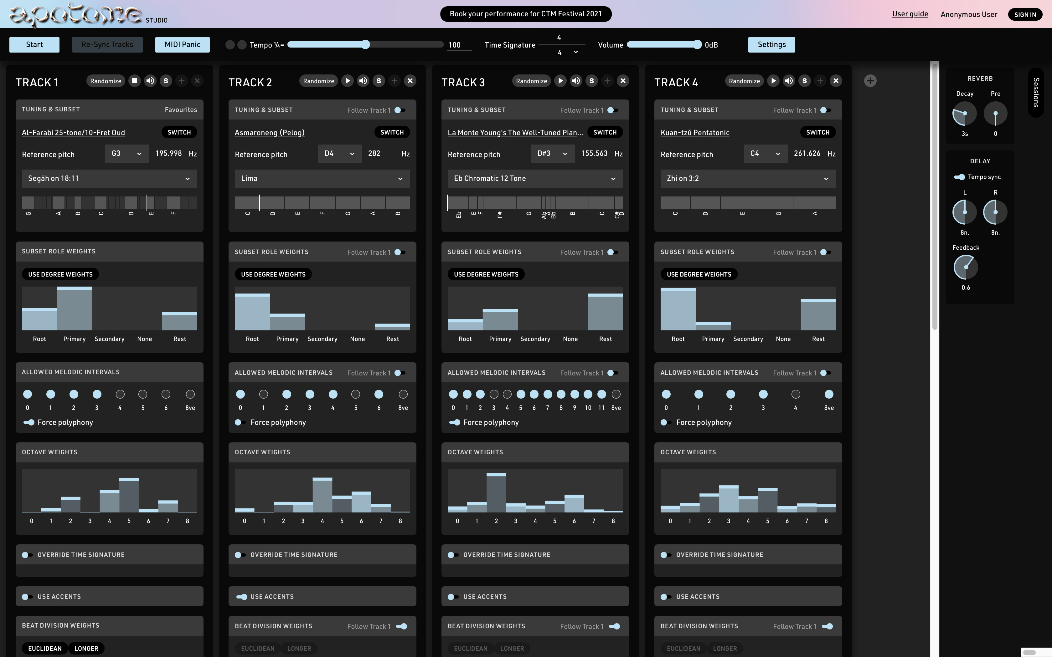 Apotome User Interface