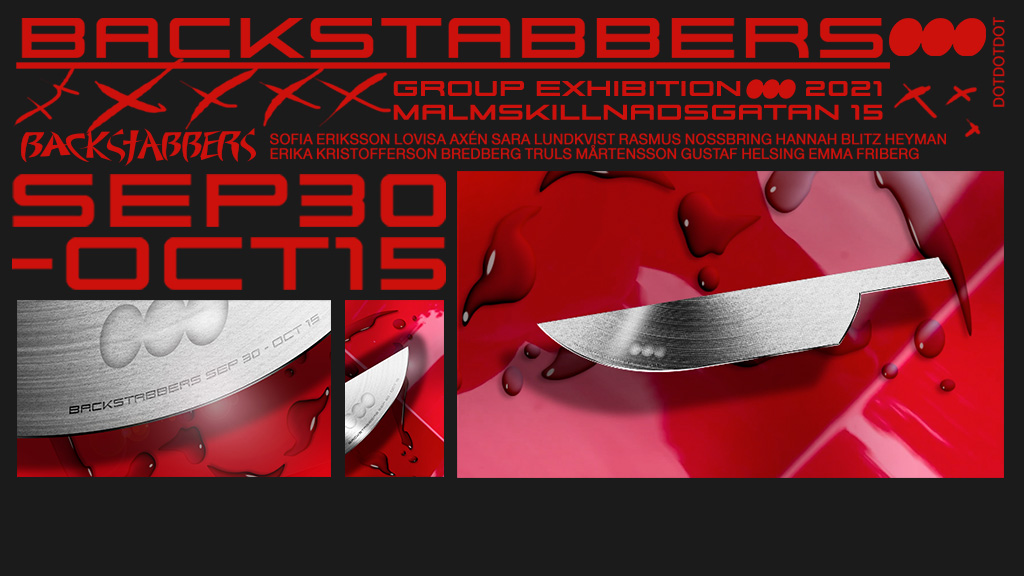 Dotdotdot: Stab Someone In The Back / Stockholm Craft Week 2021