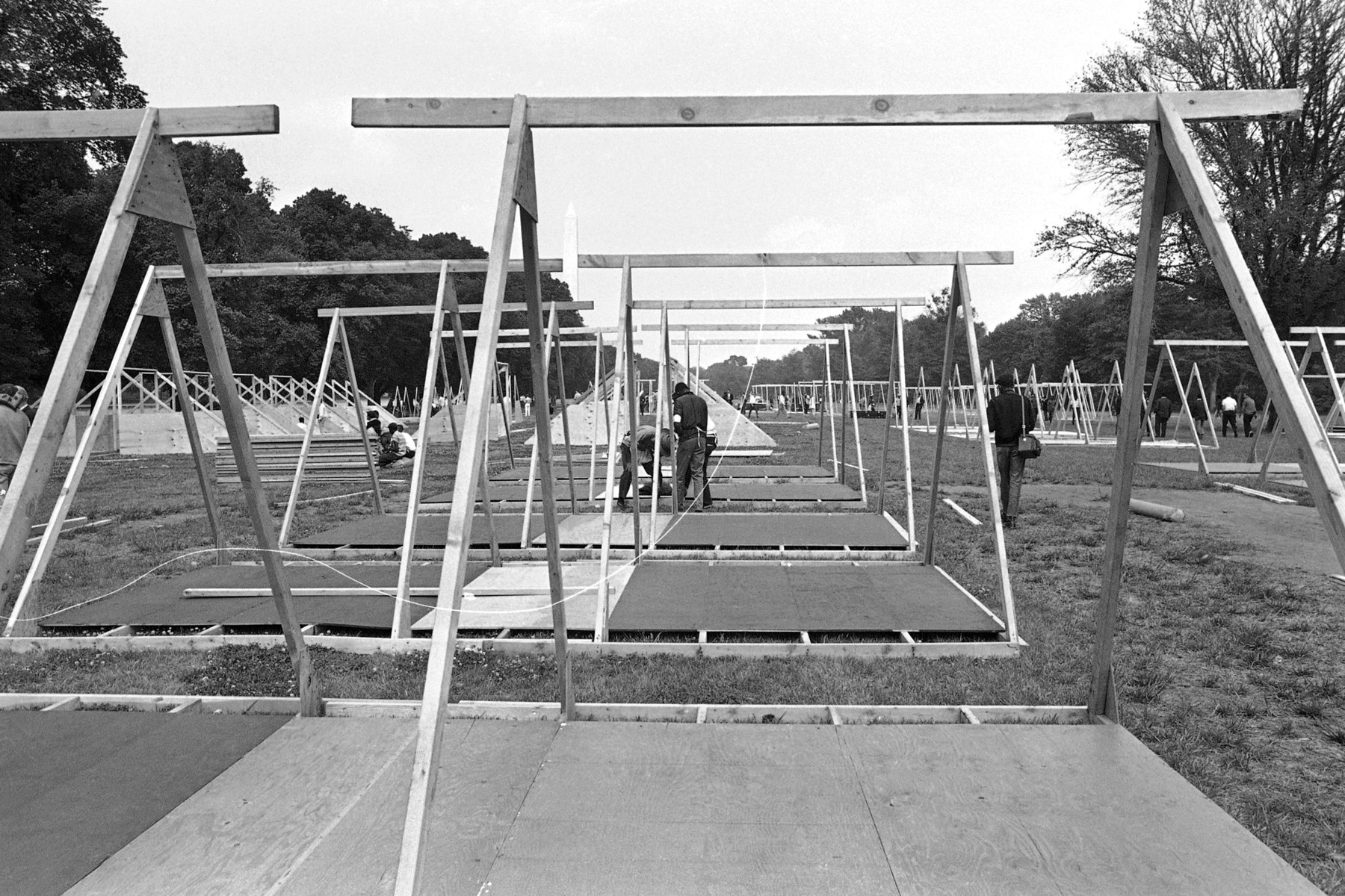 ● Resurrection City reference image / Still from Artist Film  / Adam Pendleton: Who is Queen, MoMA / Frederick Tang Architecture / Role: Project Manager / New York, NY (2018-2021)