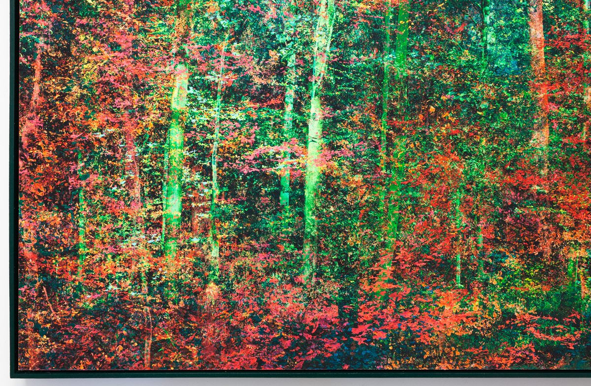 "Songe d'un printemps d'automne", 130x85cm, 2022