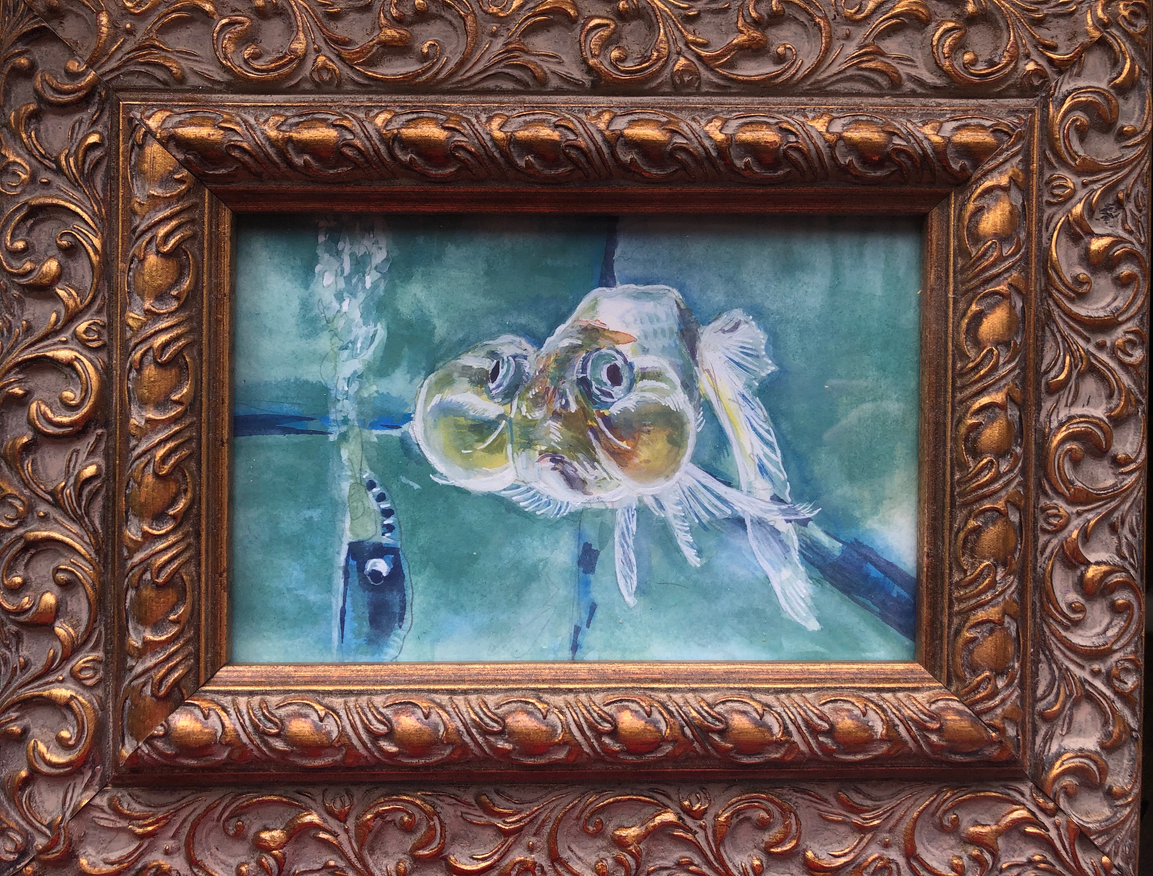 fancy fish 2019 watercolor