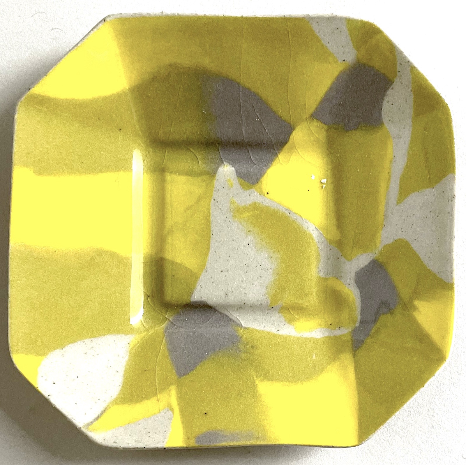 Small Scrapware Octogonal Plate [$35]