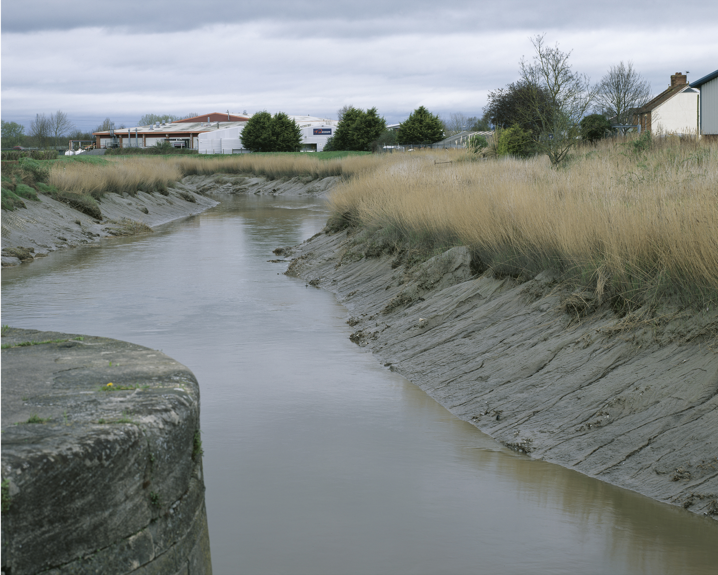 The River Parret. March 2011.