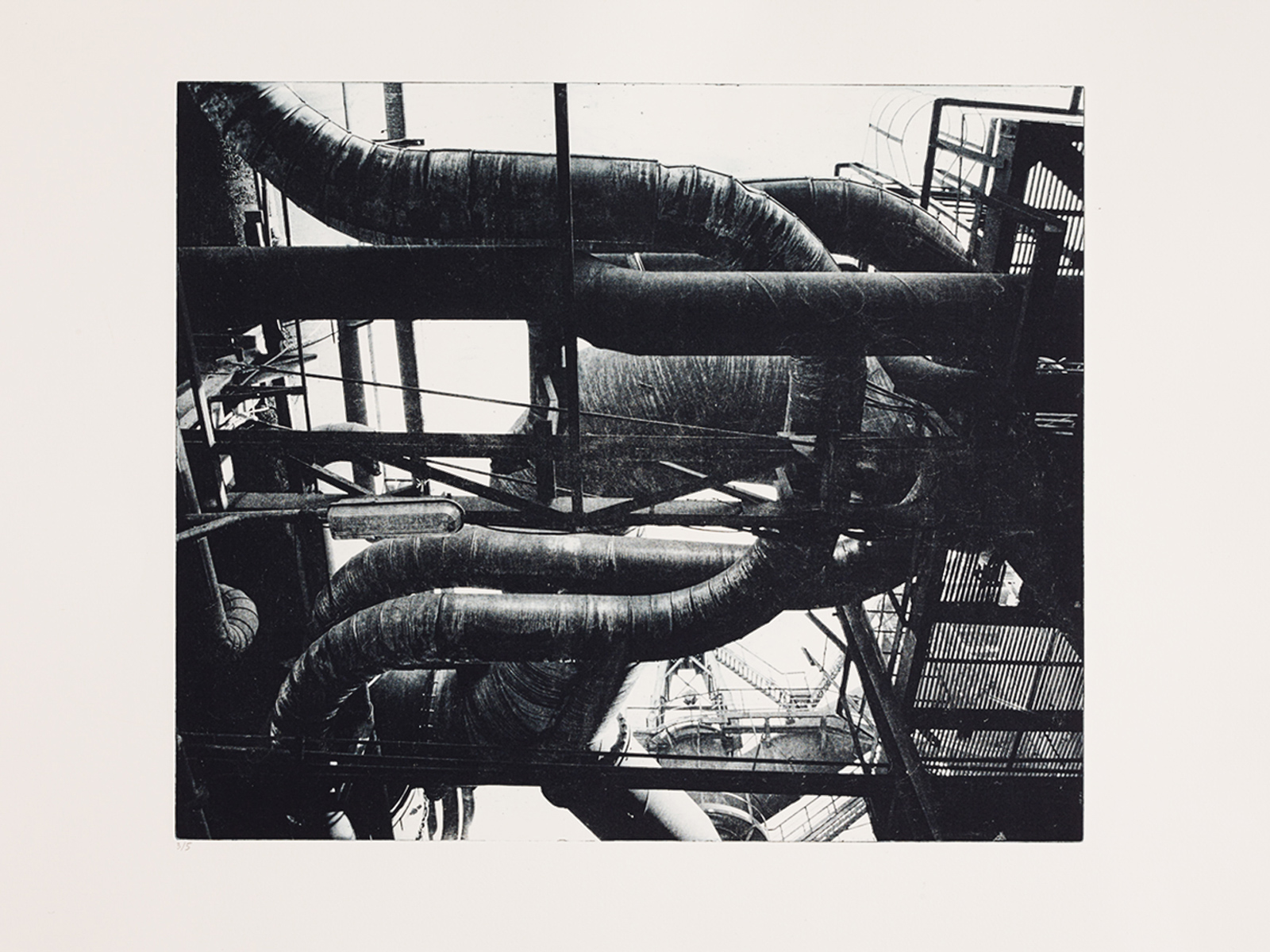 Dunaujvaros II80x60 cm, Fotoradierung,Edition 5