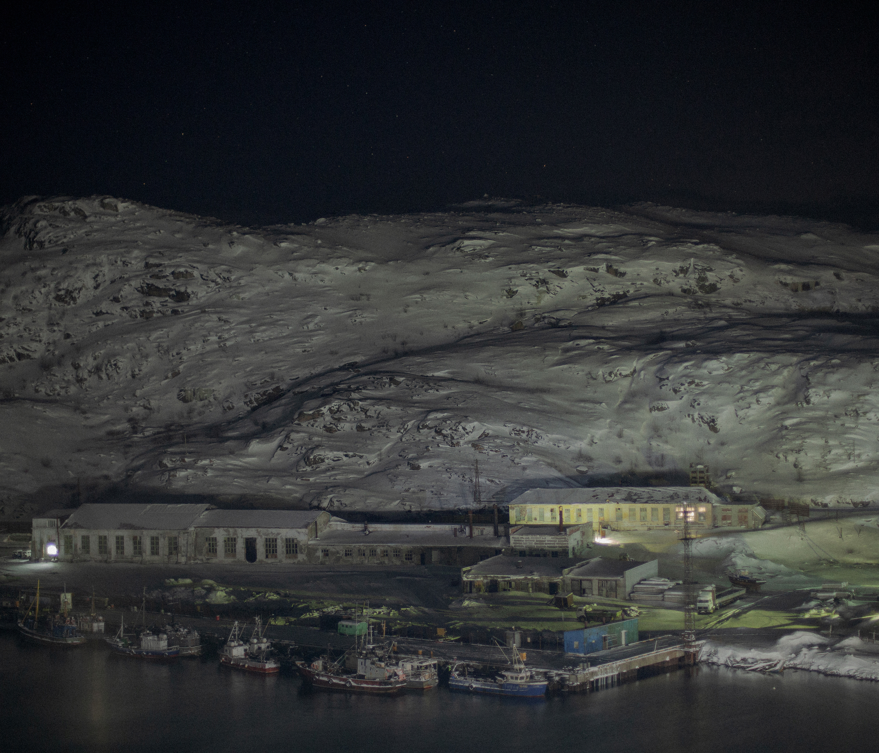 Harbour in Teriberka, 2017