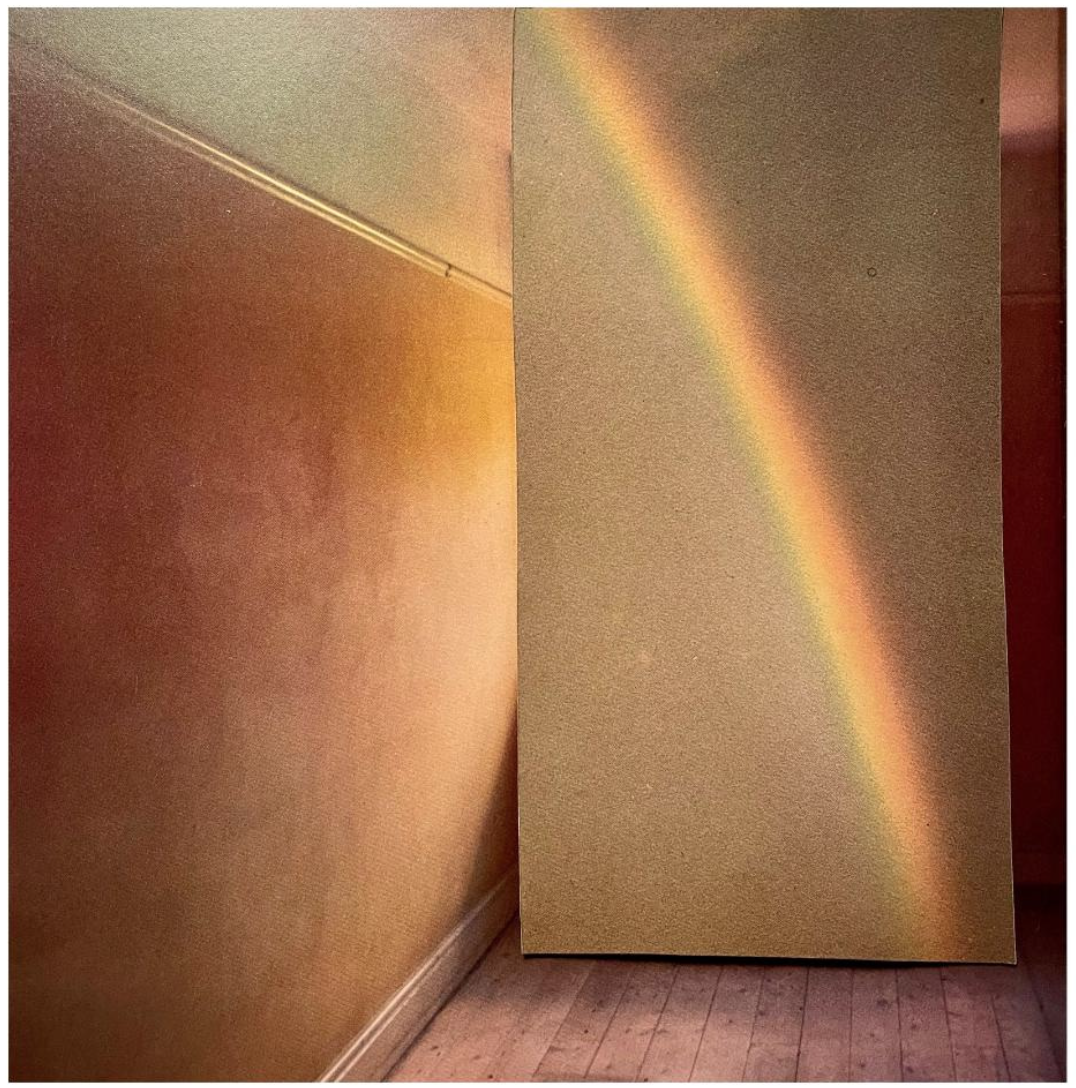 Rainbow Room, 2023, photomontage, 21.5 x 22 cm