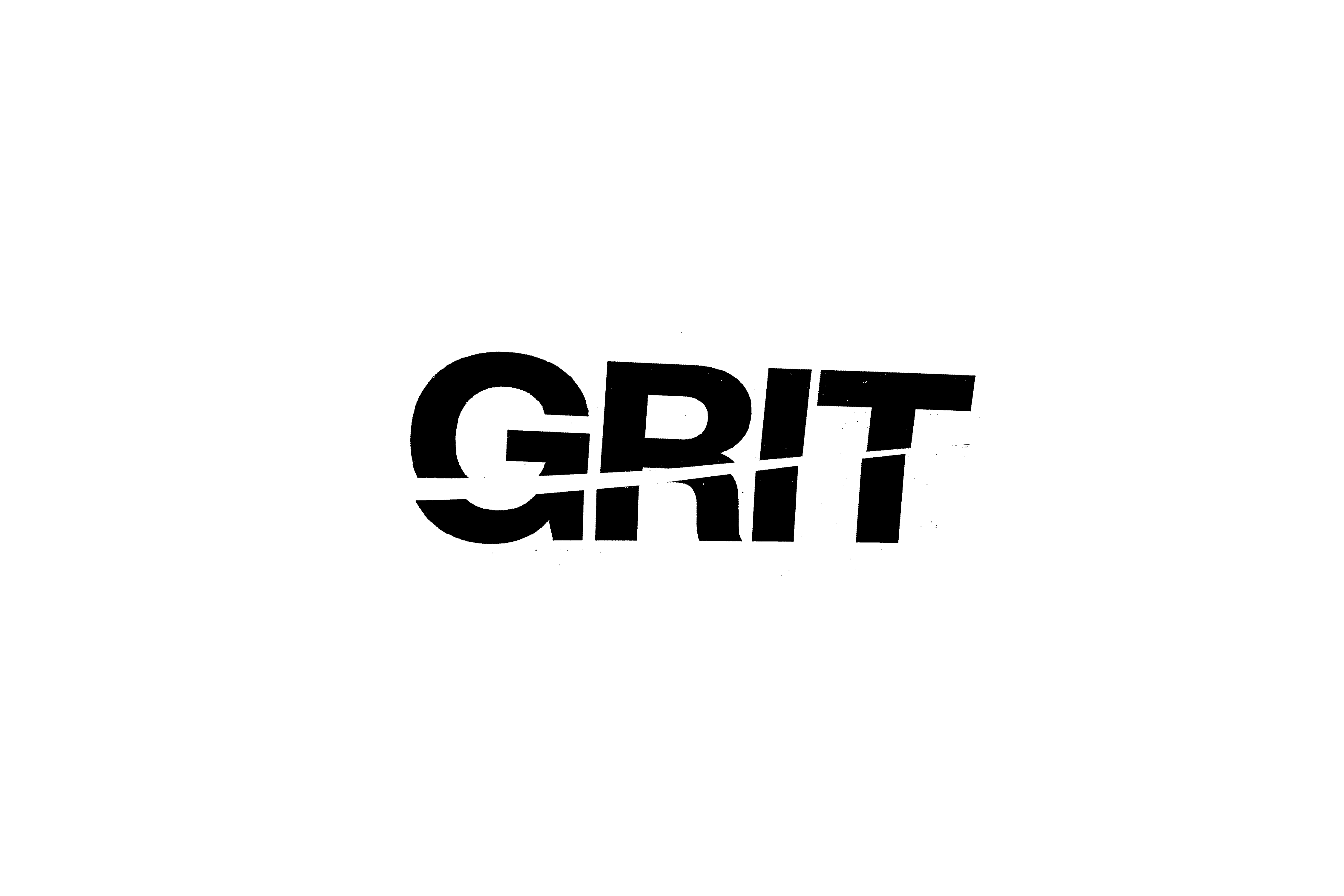Logo iterations, and design for the recent GRIT Identity