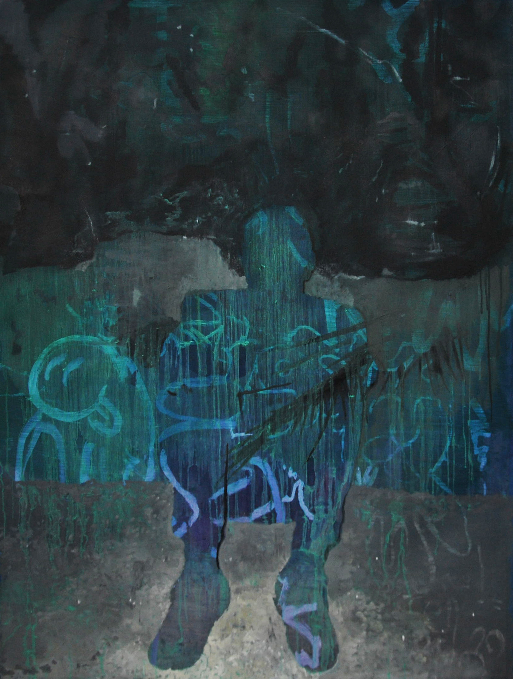 "Sweet home", oil on canvas, 130 x 97 cm, 2014