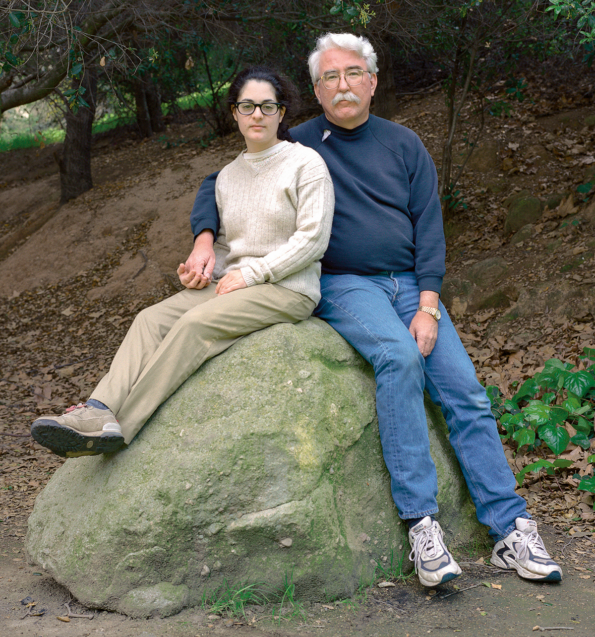 Family Picture (version 1, Griffith Park, Los Angeles), 1999. C-print; 20 &times; 20 inches 