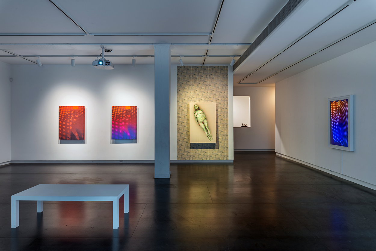 Beneath the Veil, installation view, December 1 – January 24. 2017, exhibition at Upfor Gallery, Portland;