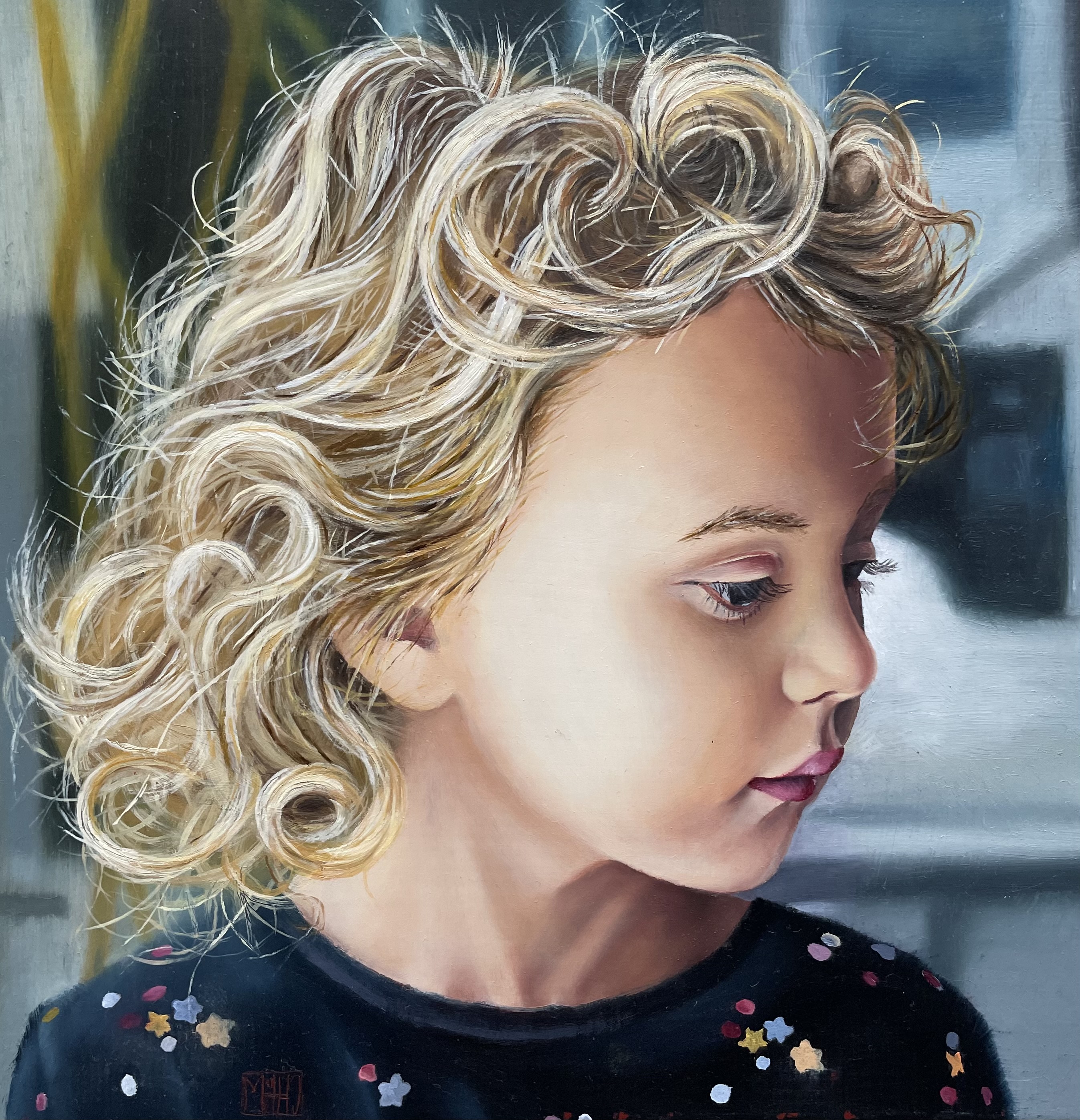 480–«Alma Nr. 4»20×20 cmÖl auf Leinwand2022︎ Bild kaufen