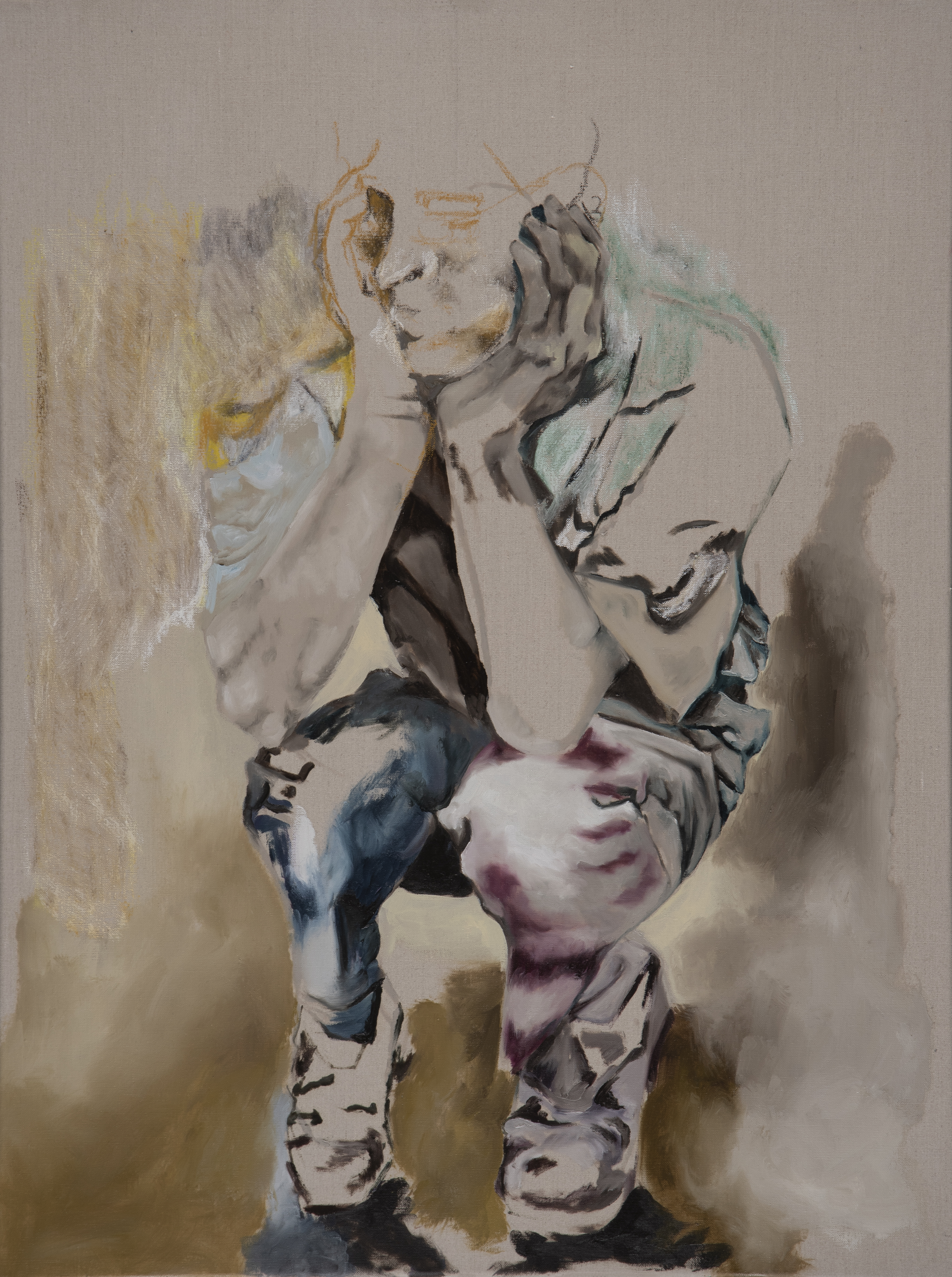 Untitled, Oil on linen, 80 x 60, 2021