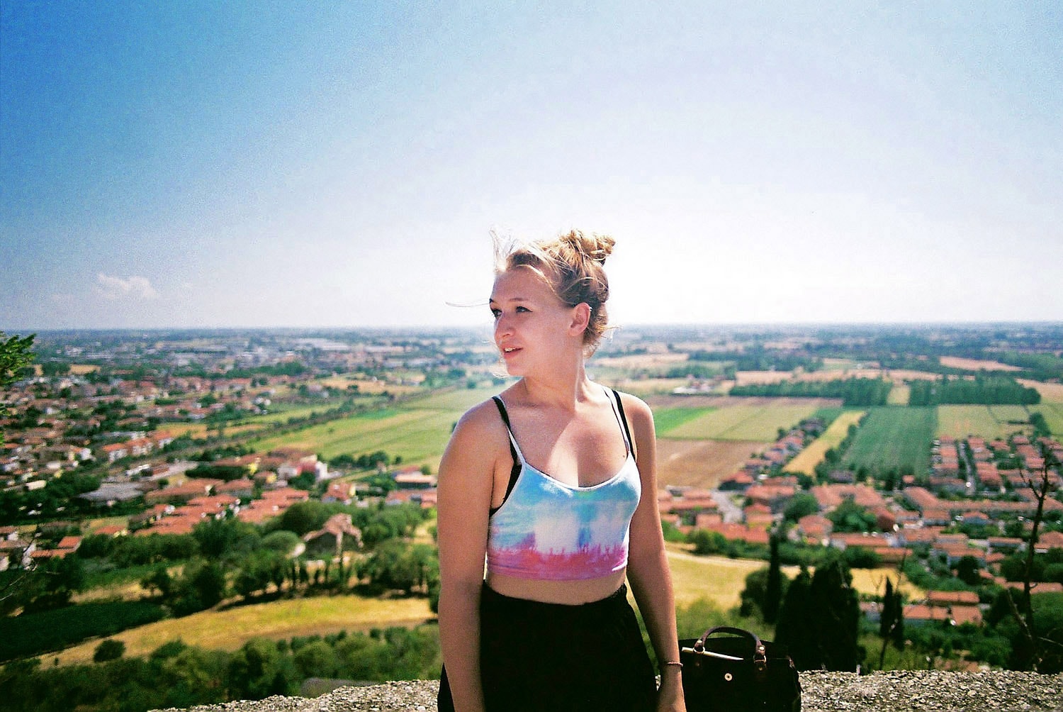 Maddy somewhere in Italy