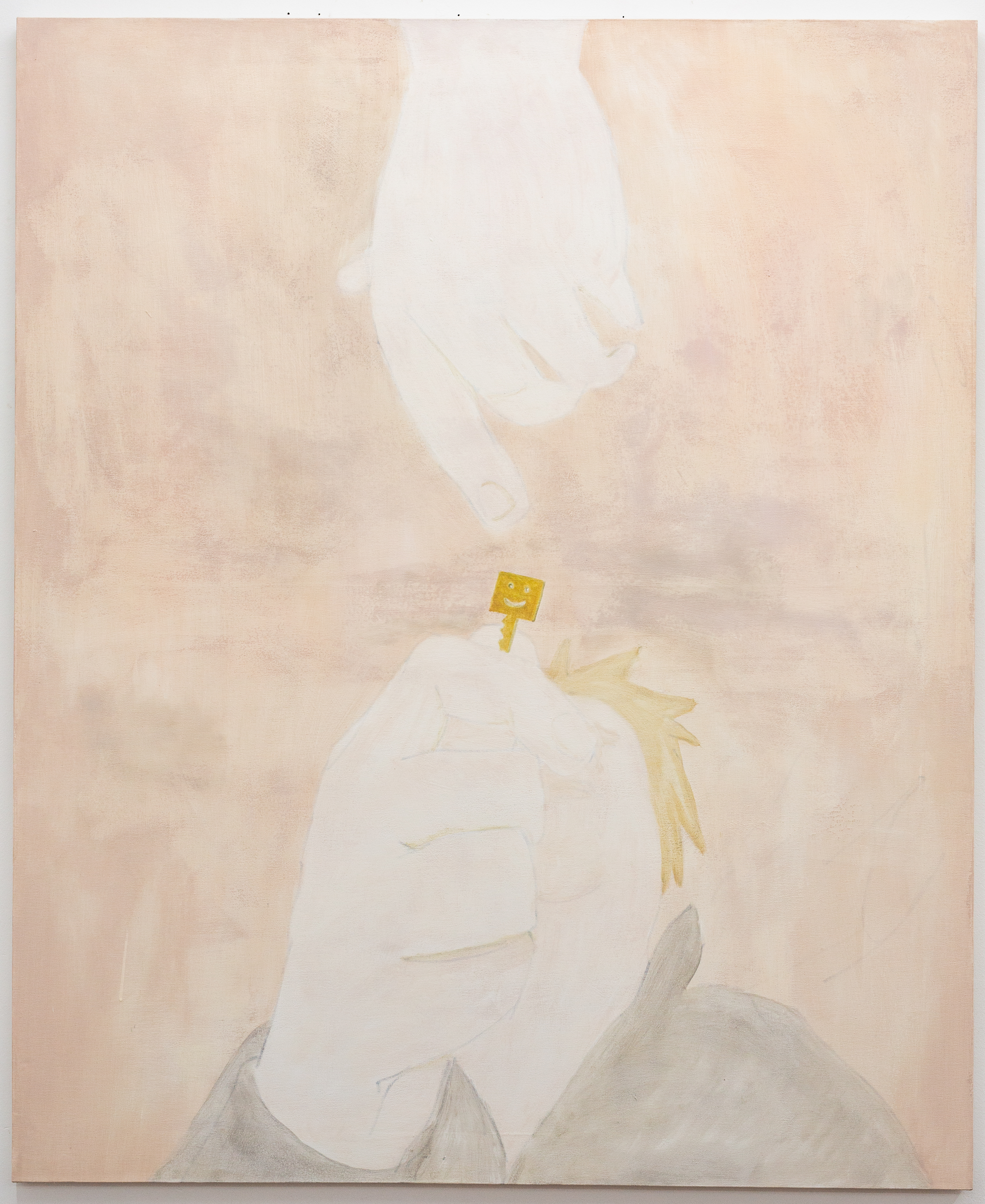 Lars Unkenholz, Davon Habe Ich Geträumt. Was Bedeutet Das?, 2022, Oil on Canvas, 170 x 140 cm, (LU-020322)