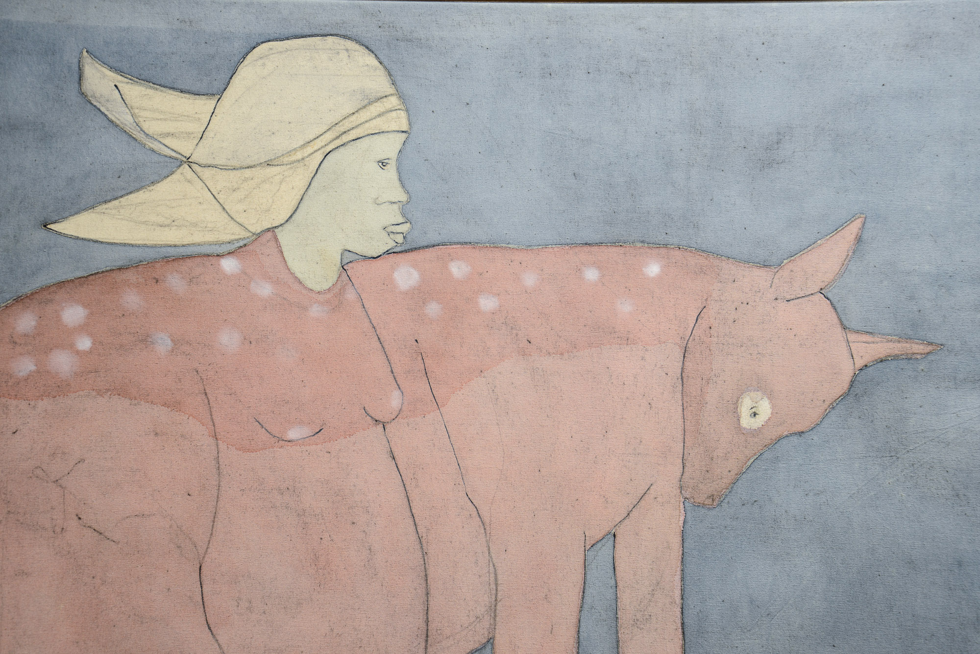 Installatiebeeld 'Hoeders van het Land', Ivna Esajas, 2023