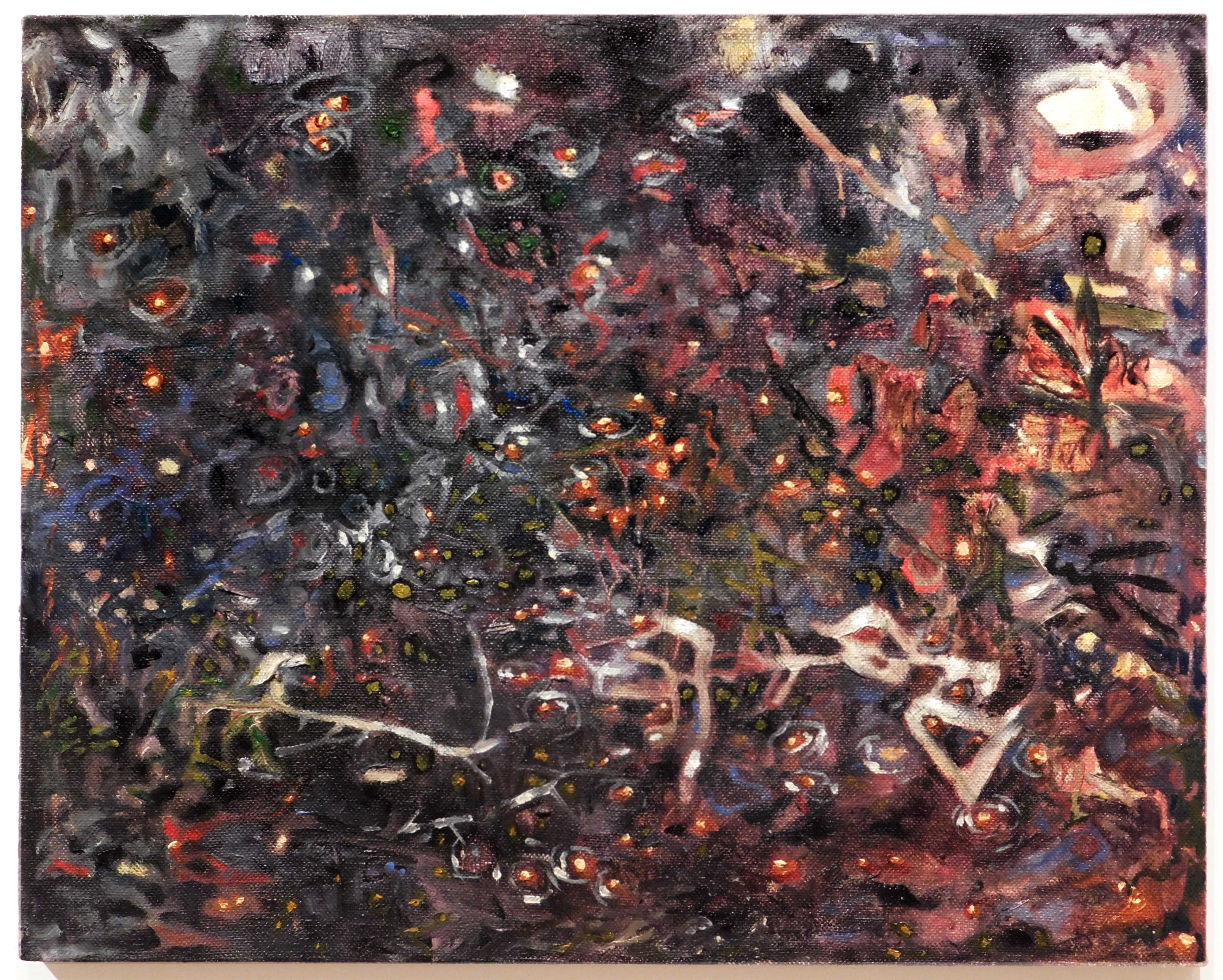 dust sonnet (night) | 16 x 20" | oil on linen panel