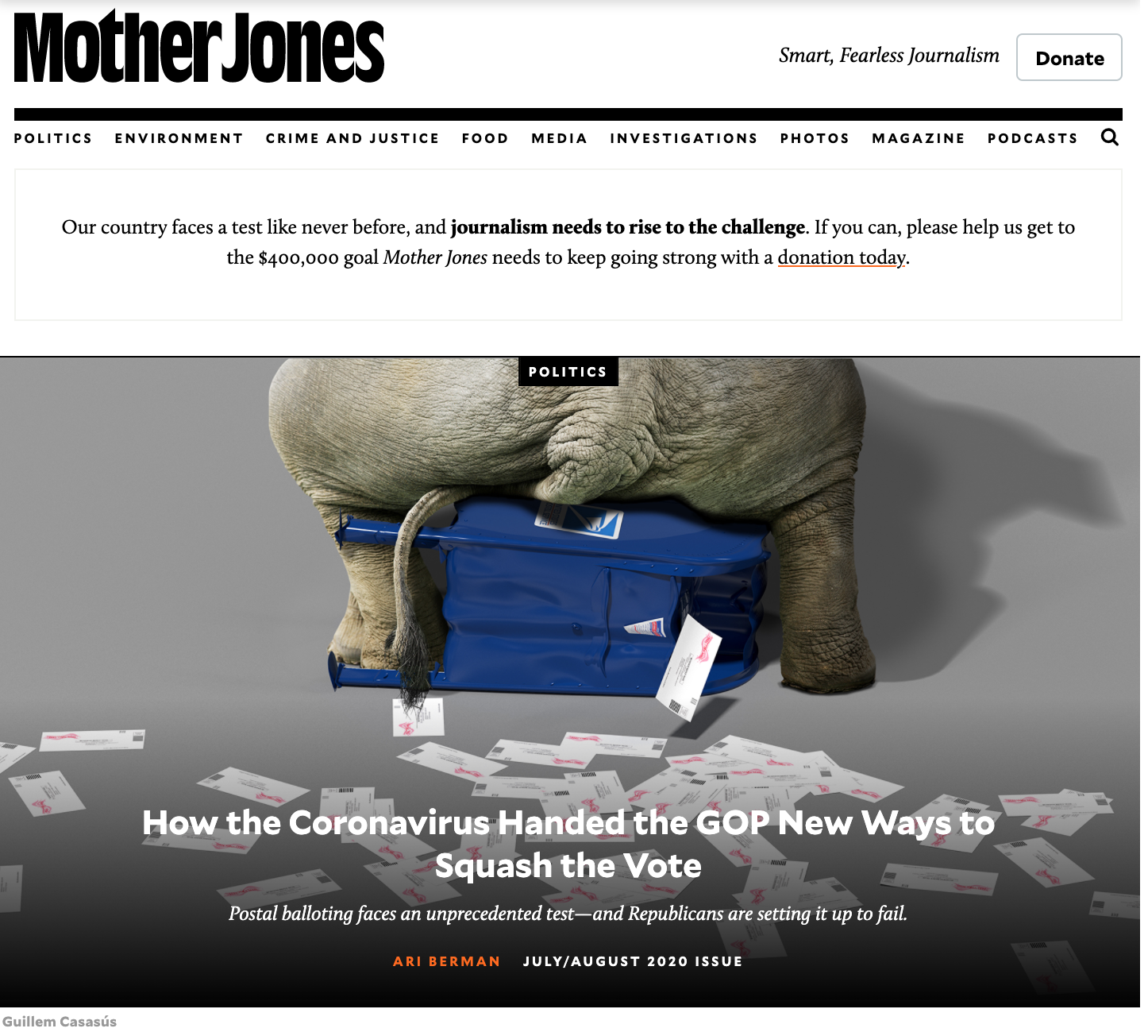 Online Voting is a Really, Really Bad Idea – Mother Jones