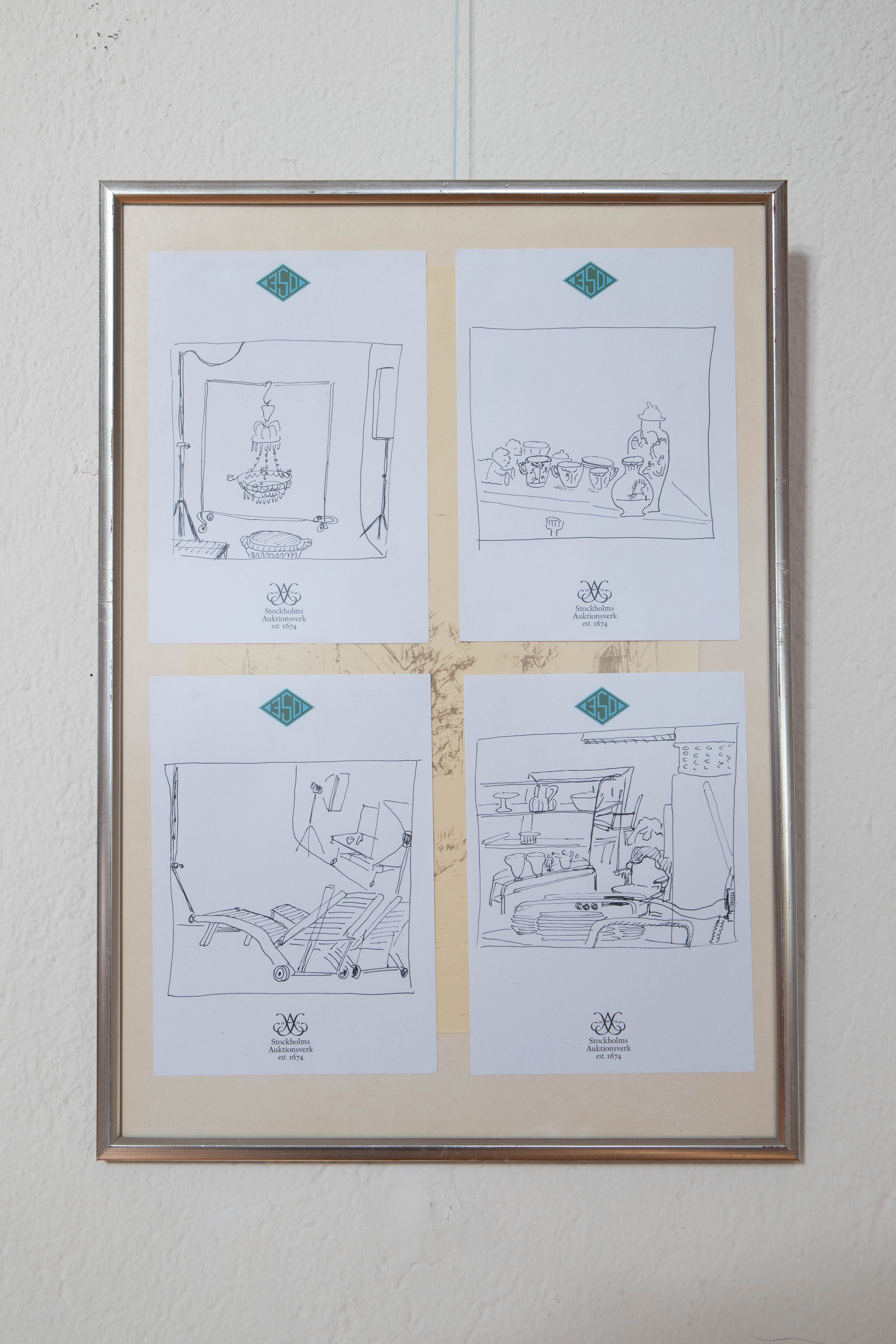 Teckningar fr&aring;n Auktionsverket