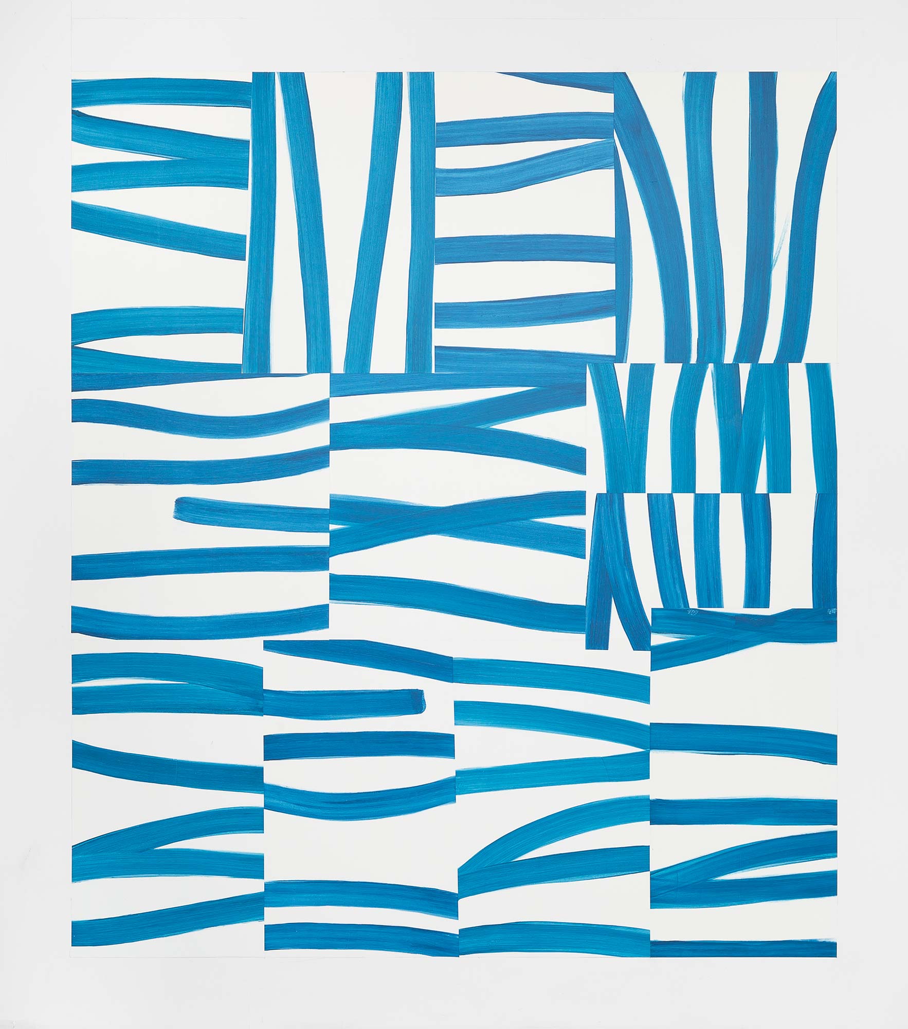 'Sha'atnez' 90 x 75" 2019