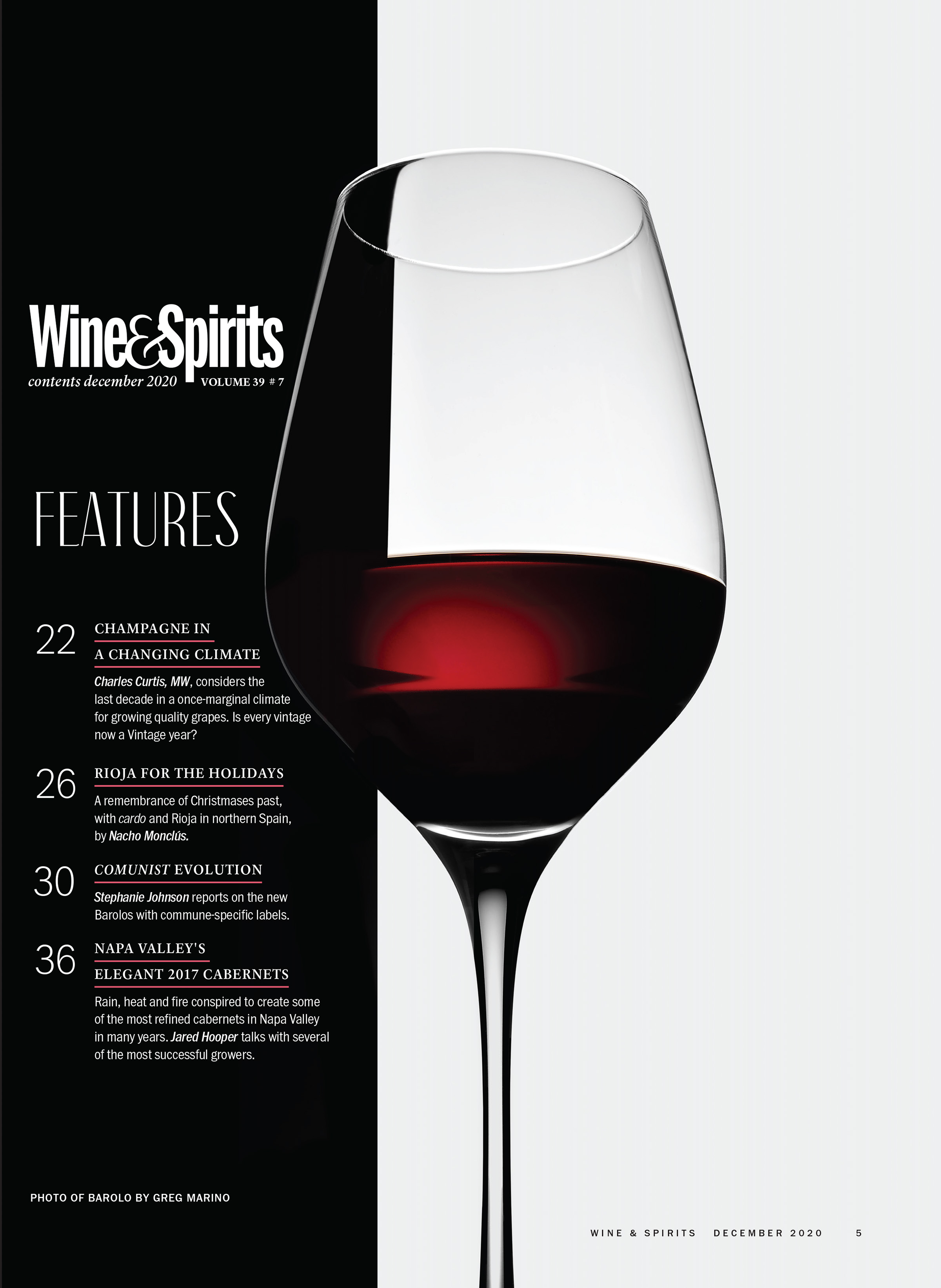 WINE & SPIRITS : DECEMBER 2020