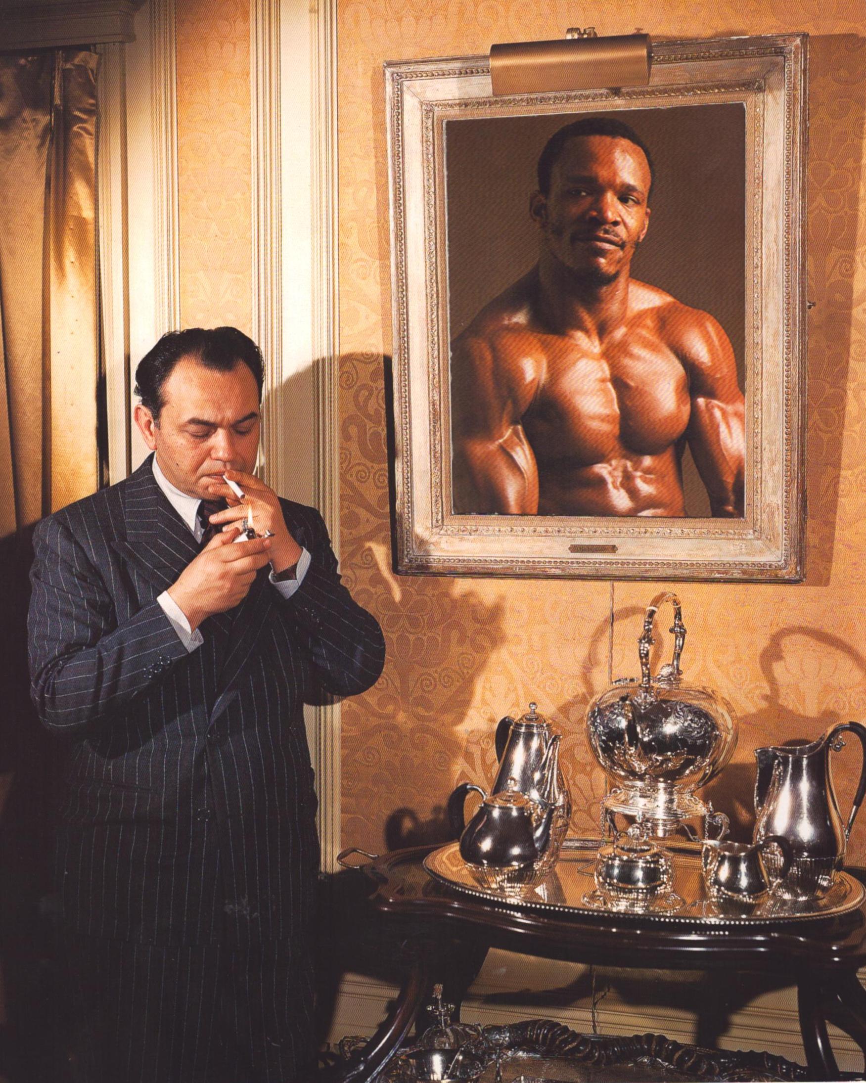 Portraiture, 2024, photomontage, 26 x 37 cm