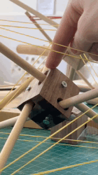 Next, a vessel within a vessel study was created