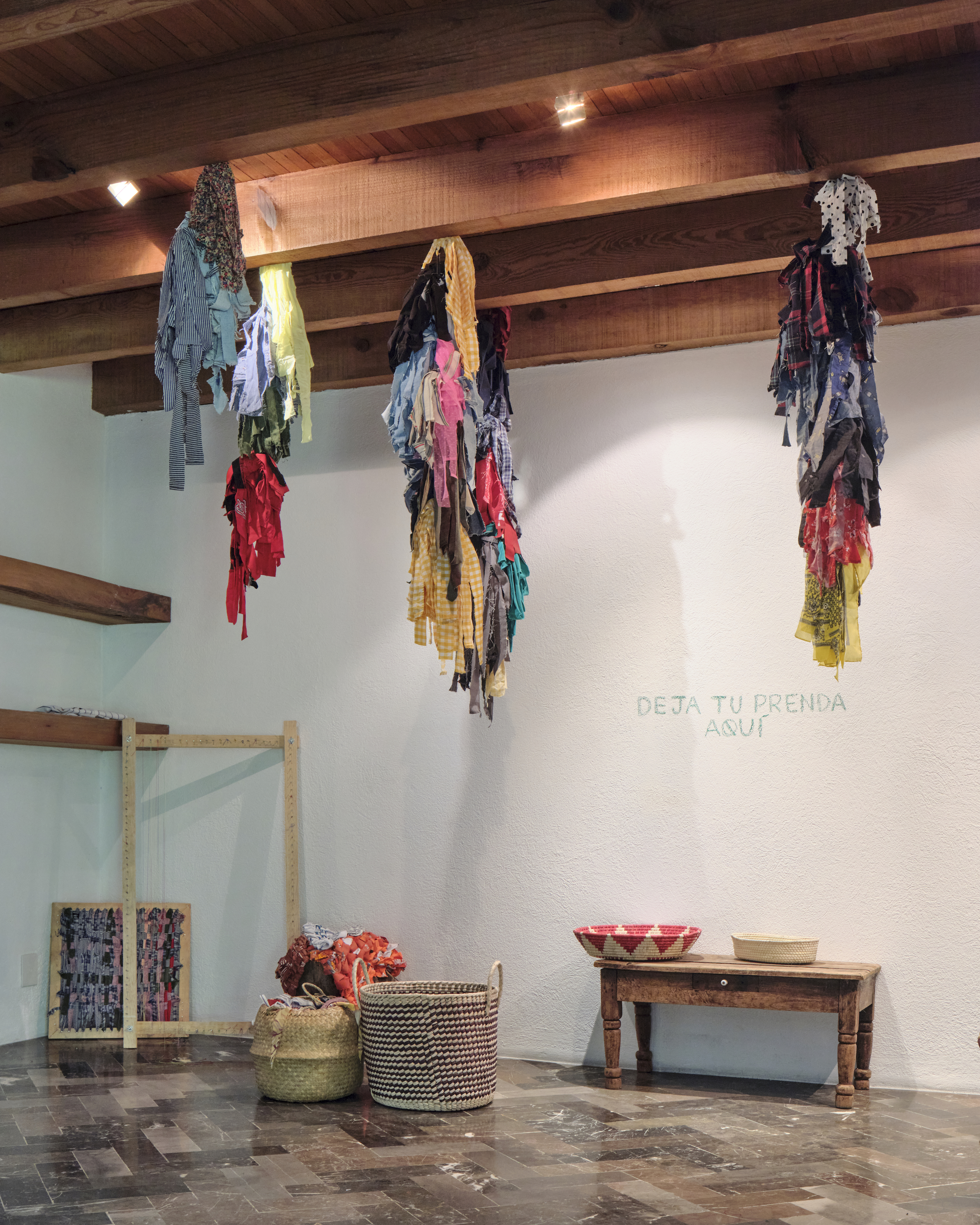 Installation view, Works in Gress/Trabajos en greso, JO-HS CDMX 2022-2023