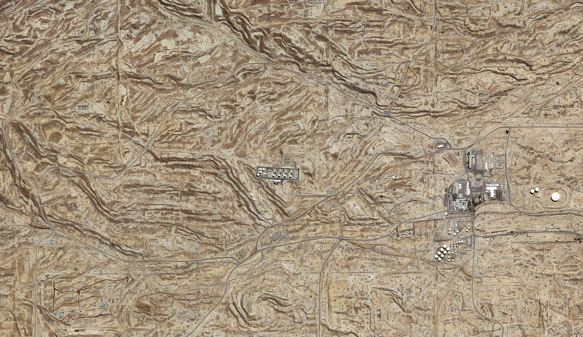Kern River Oil Field, Kern County, California