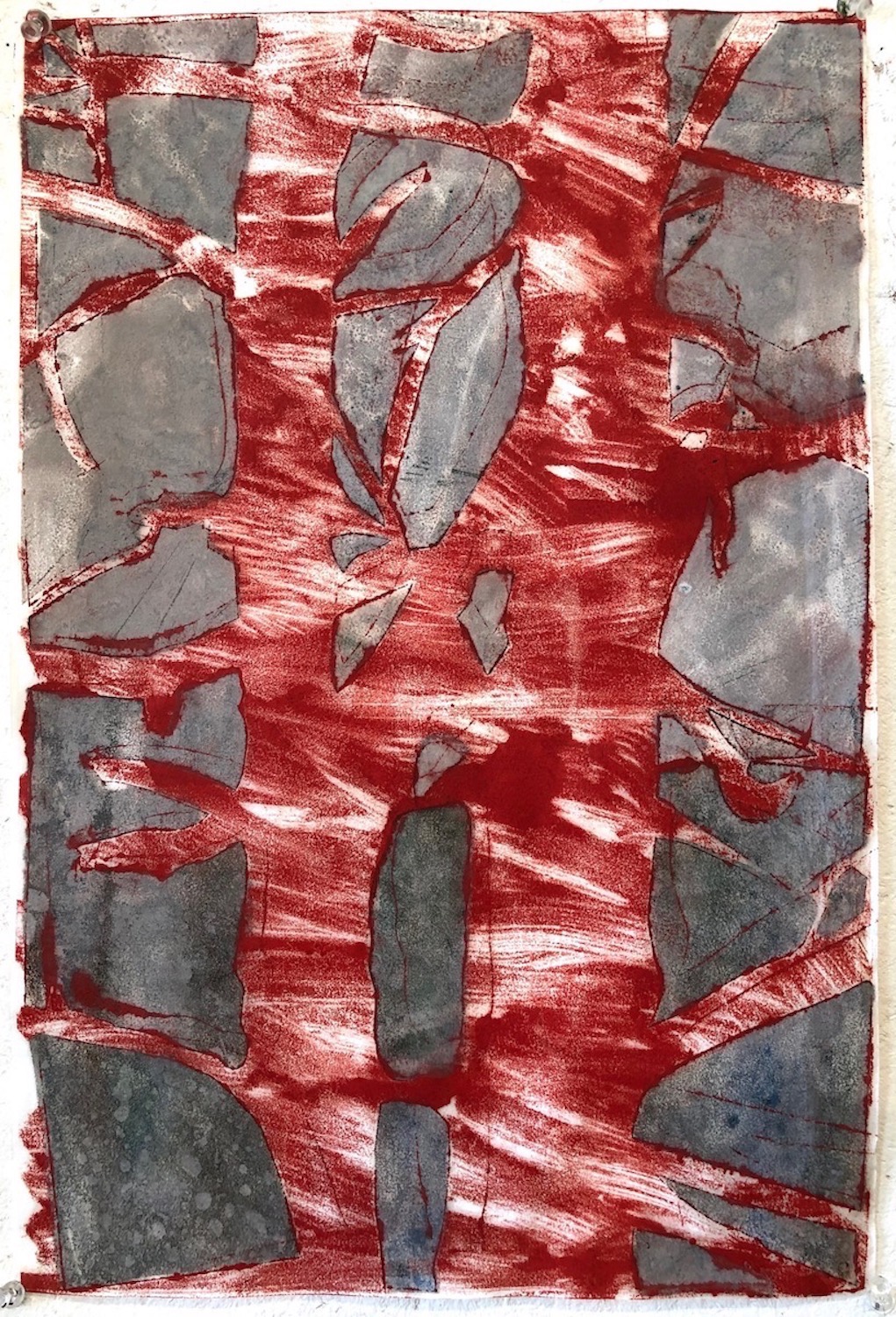 Covid Tree. 2020. 18" X 12"