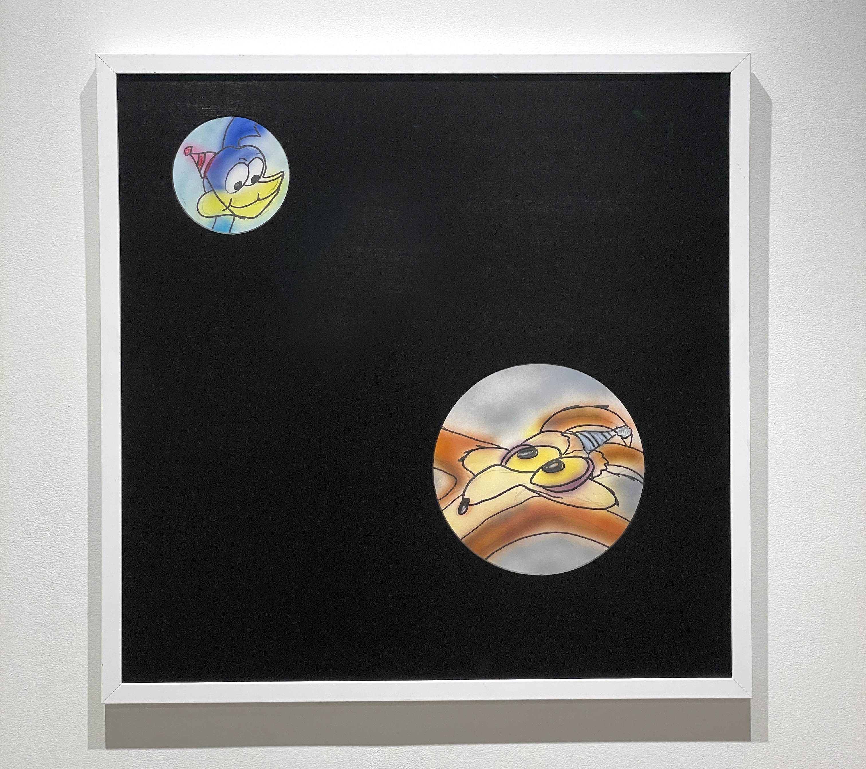 Iris Out (2022), 30x30 Inches