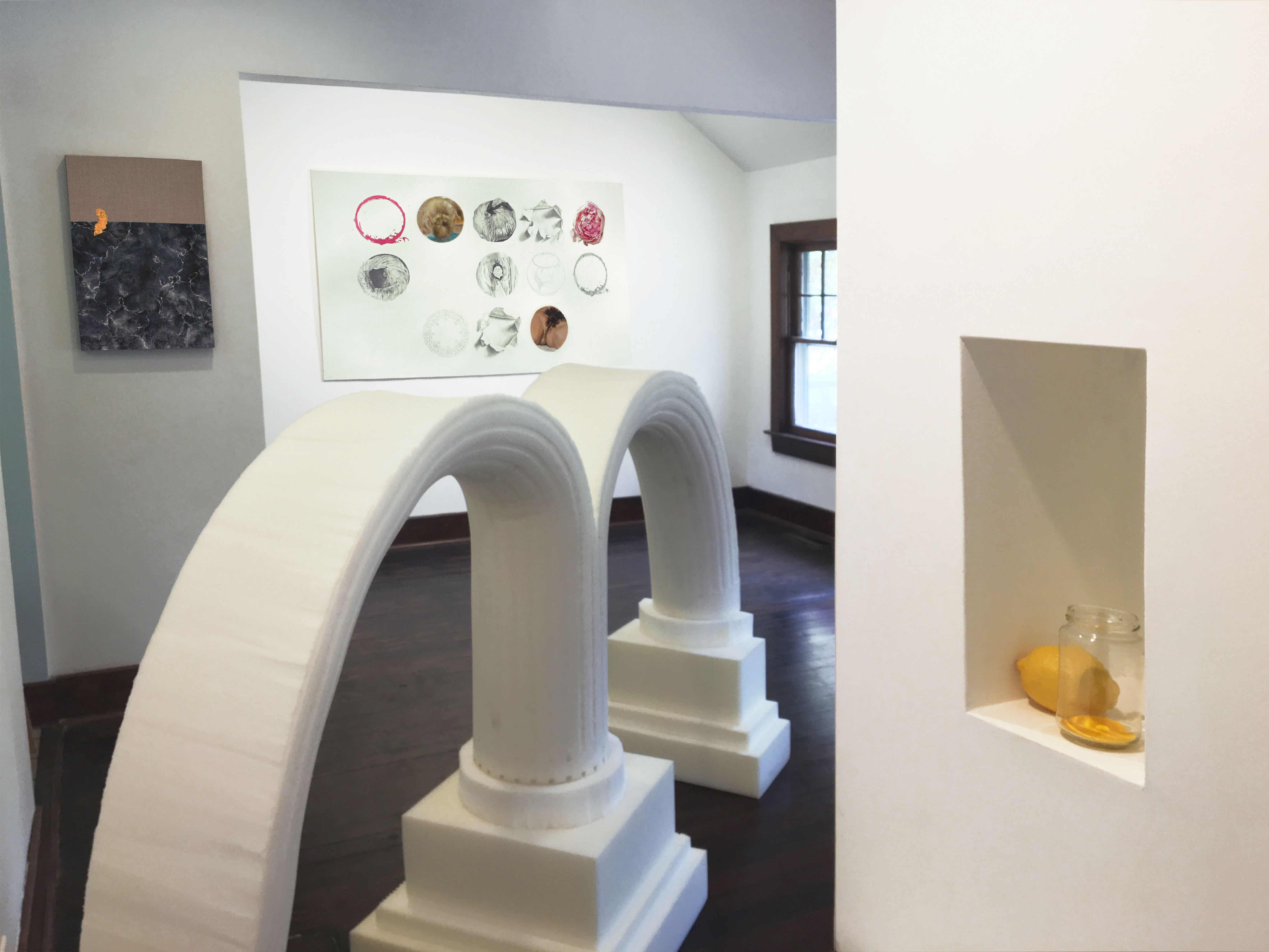 Bona Fide installation at the Blue House, Dayton, OH
