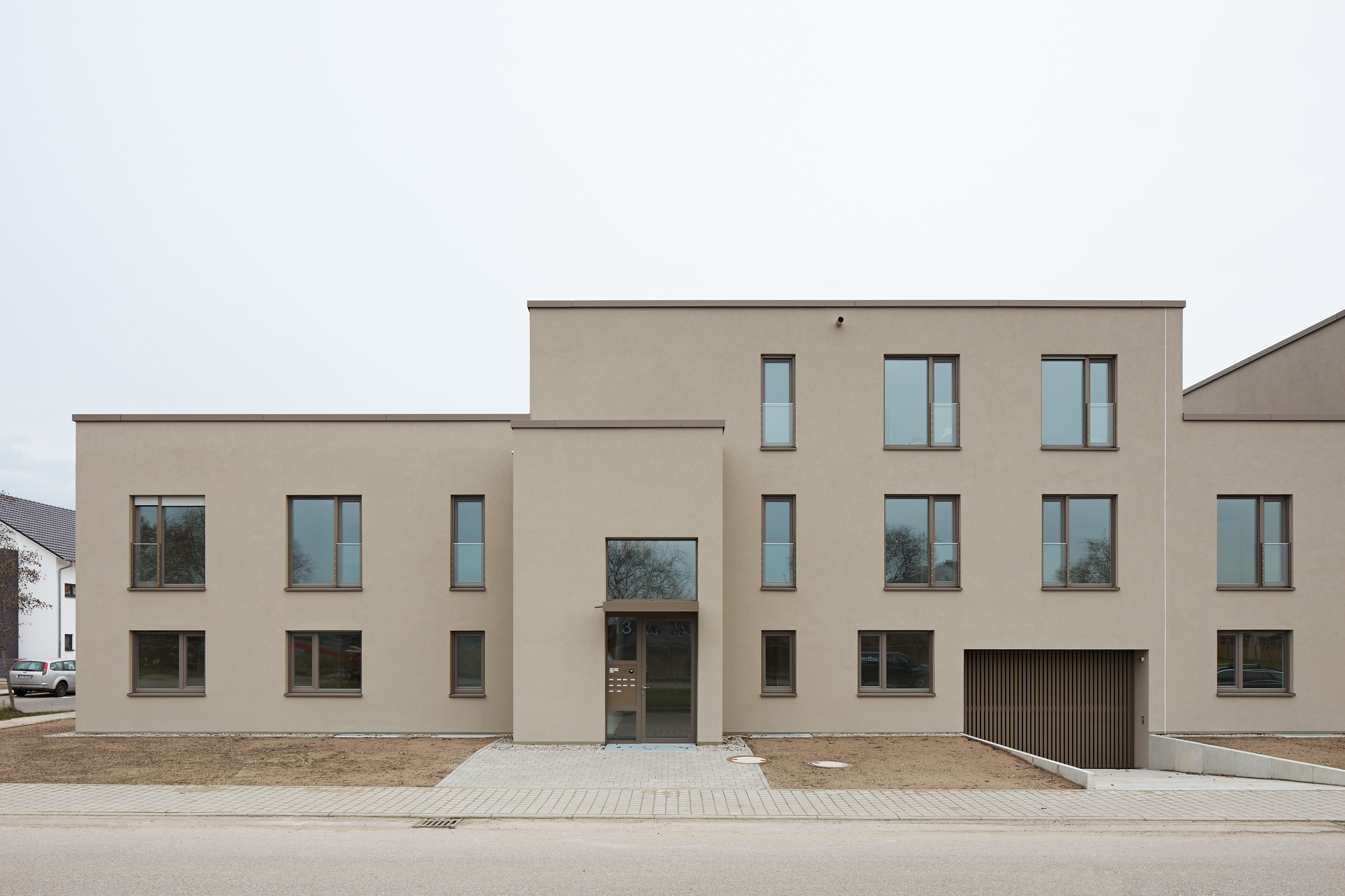 Wohnanlage Egon-Eiermann-Allee. Kunde: Kränzle + Fischer-Wasels Architekten.