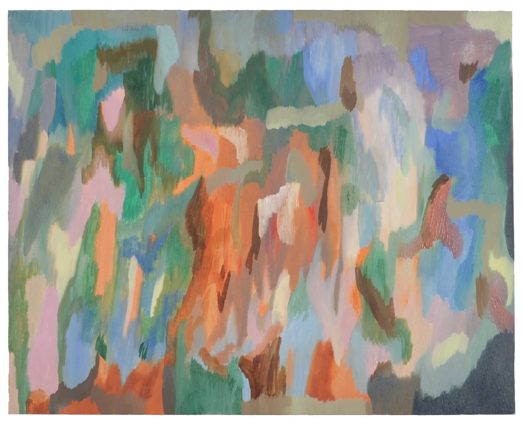 Untitled, 2021. Oil on canvas, 24 x 30 in.