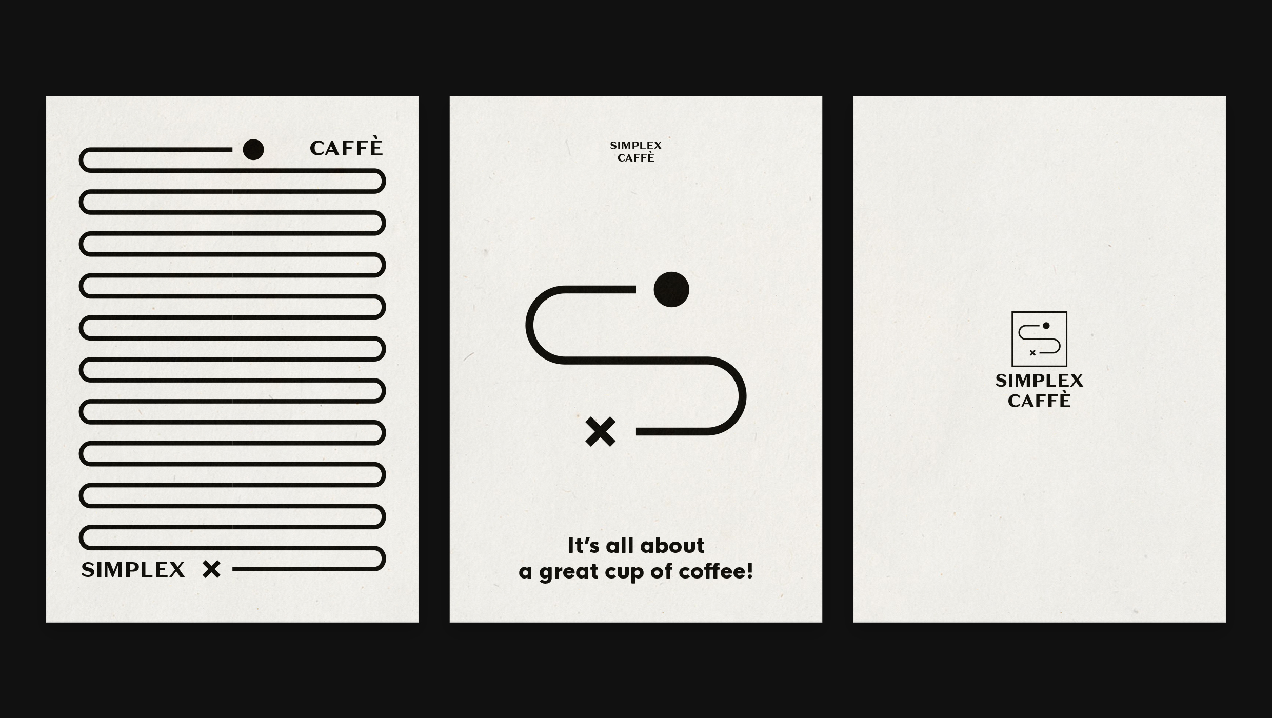 Simplex Caffe - Vietnam Coffee Shop - Brand Identity - Vietnamese Brand Designer