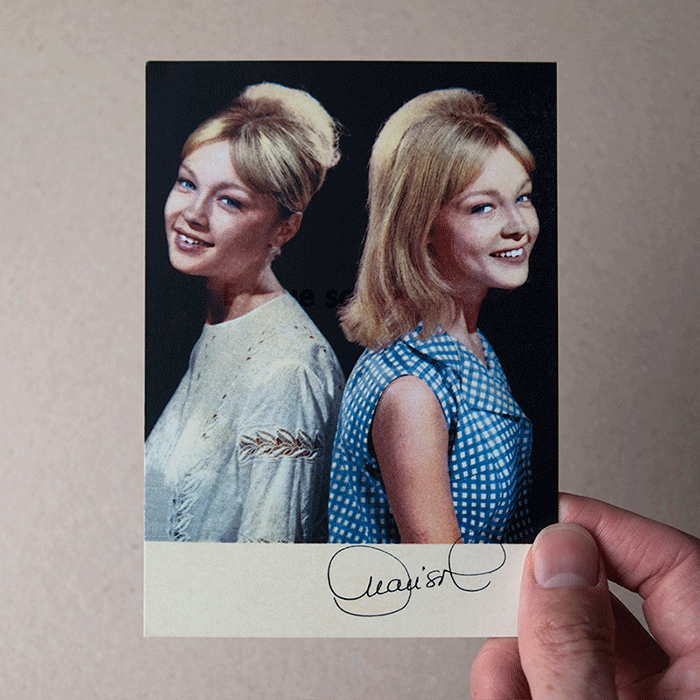 Marisol/Mariluz / carte postale / 1000 ex / édition Documents d’Artistes Nouvelle-Aquitaine / 2016