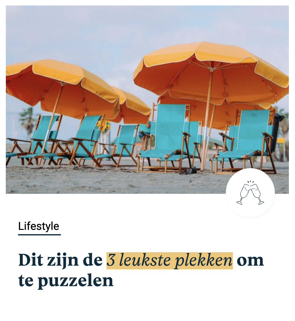Artikelen voor online magazine Blijtijds.nl
