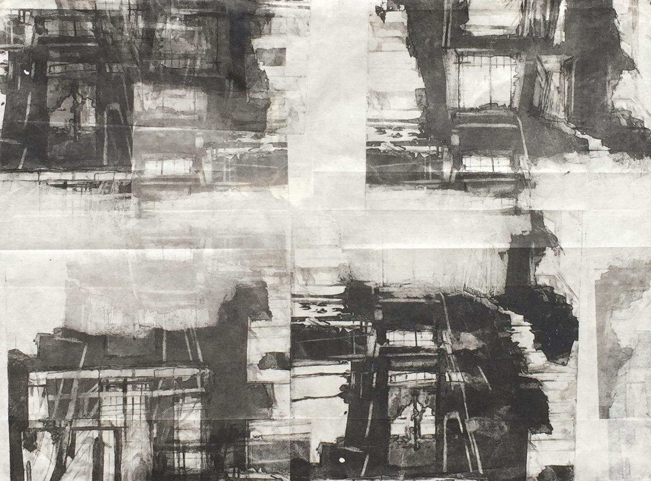 18x24, intaglio etching, drypoint, aquatint on kozo paper