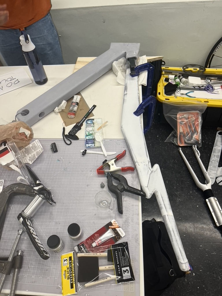 epoxy drying to table won't cause issues, right